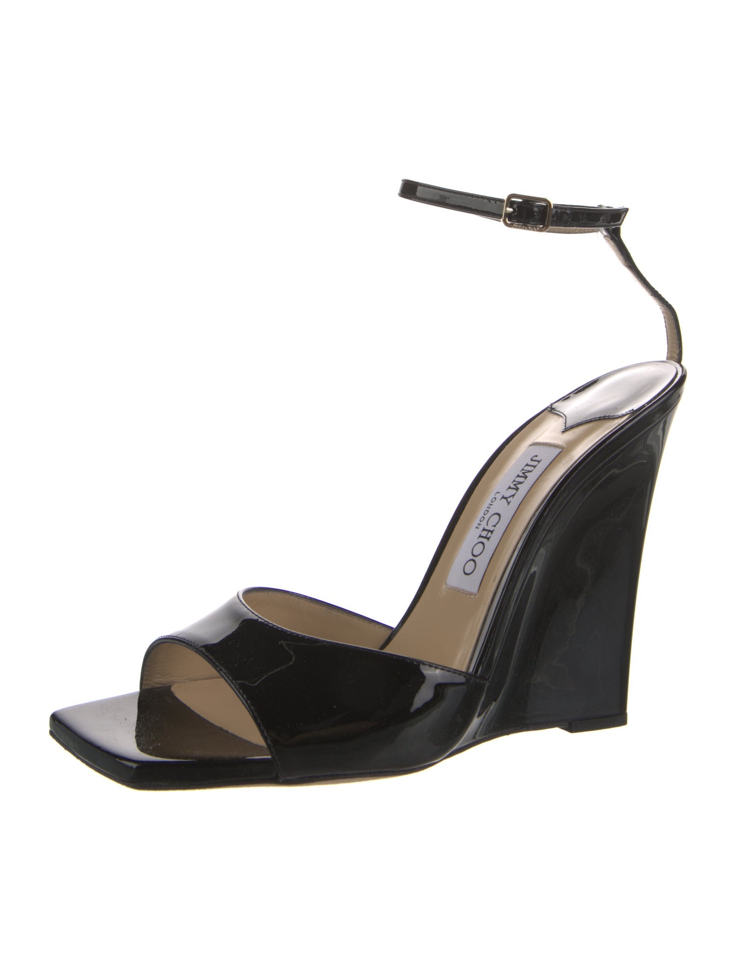 Jimmy Choo Patent Leather Sandals