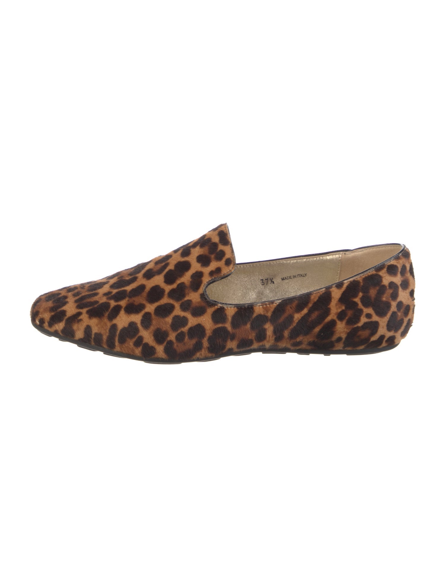 Jimmy Choo Ponyhair Animal Print Loafers