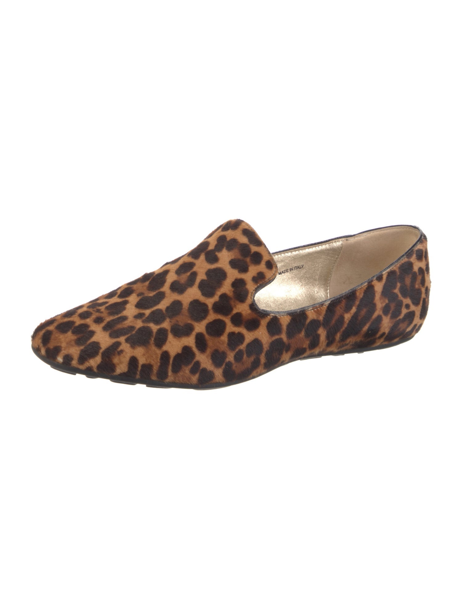 Jimmy Choo Ponyhair Animal Print Loafers
