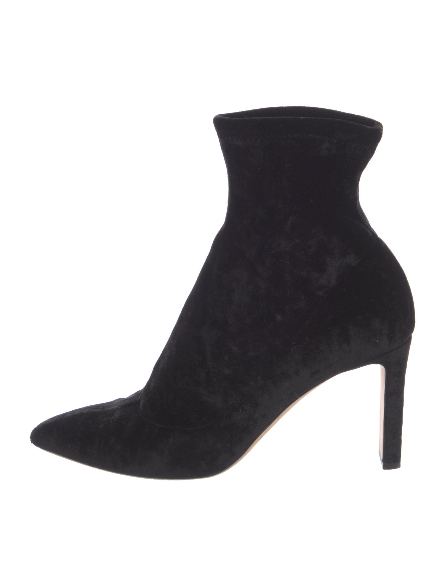 Jimmy Choo Velvet Sock Boots