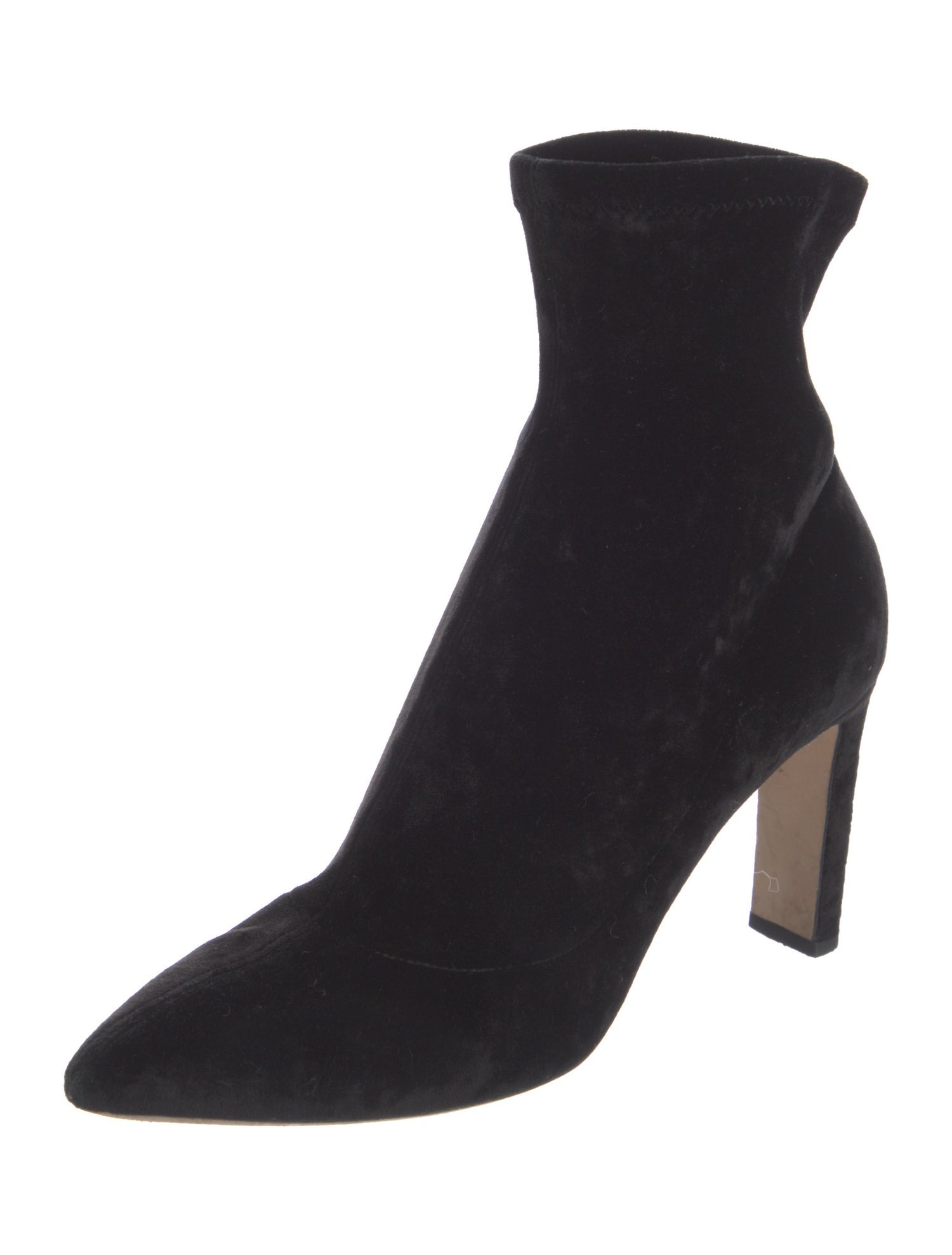 Jimmy Choo Velvet Sock Boots