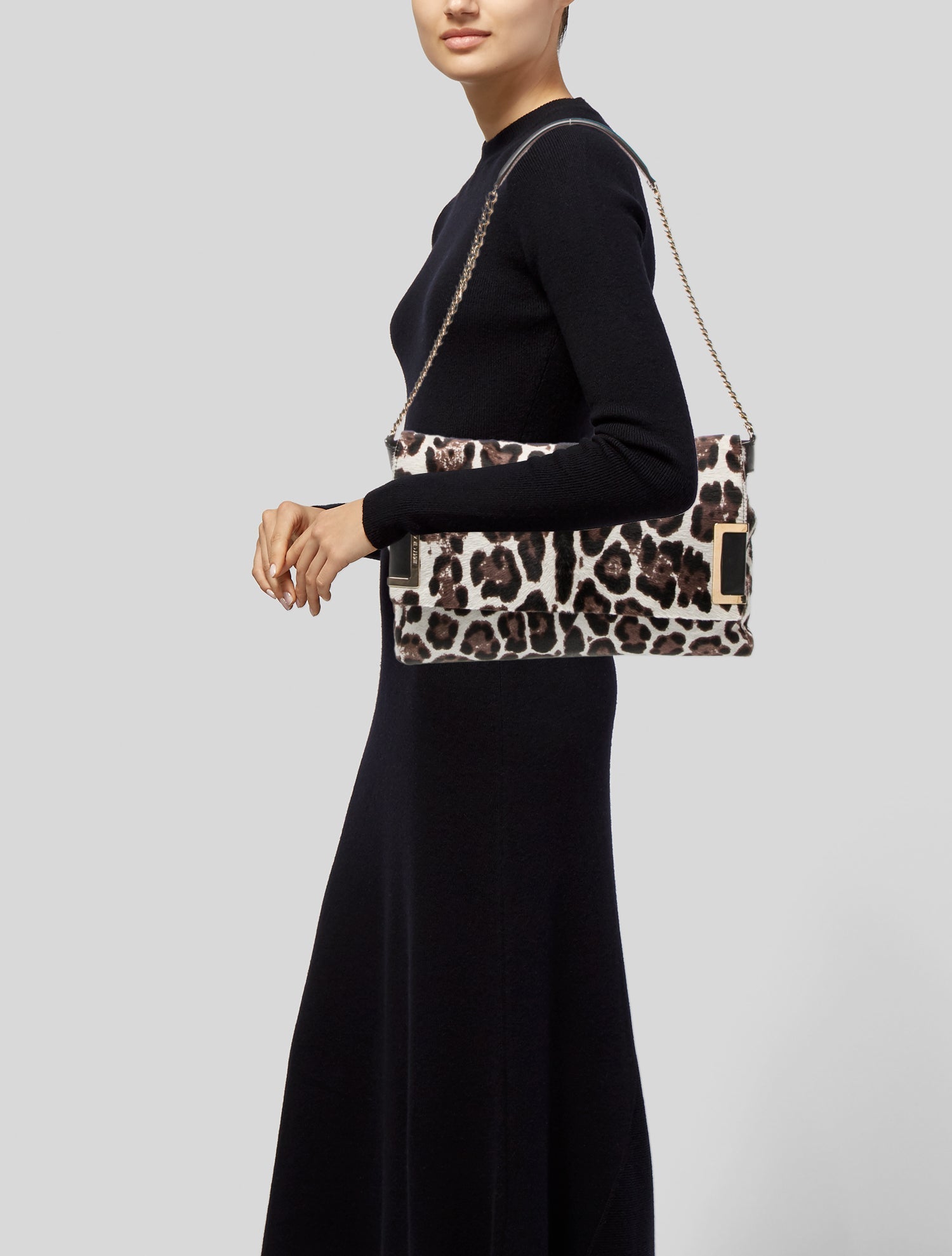 Jimmy Choo Ponyhair Shoulder Bag