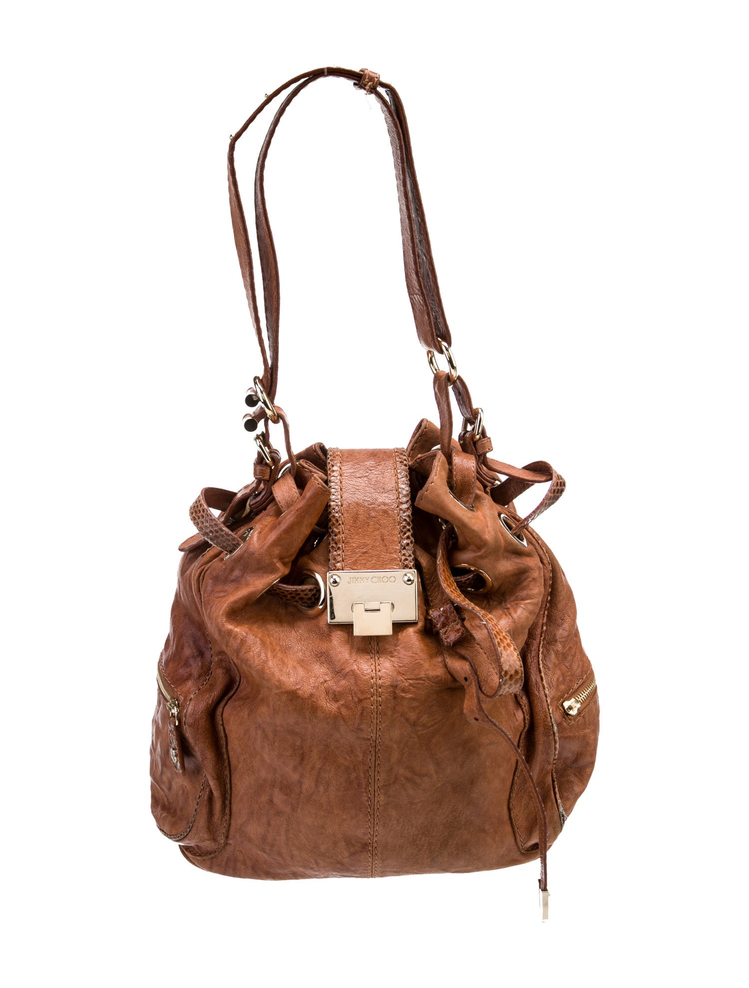 Jimmy Choo Leather Shoulder Bag