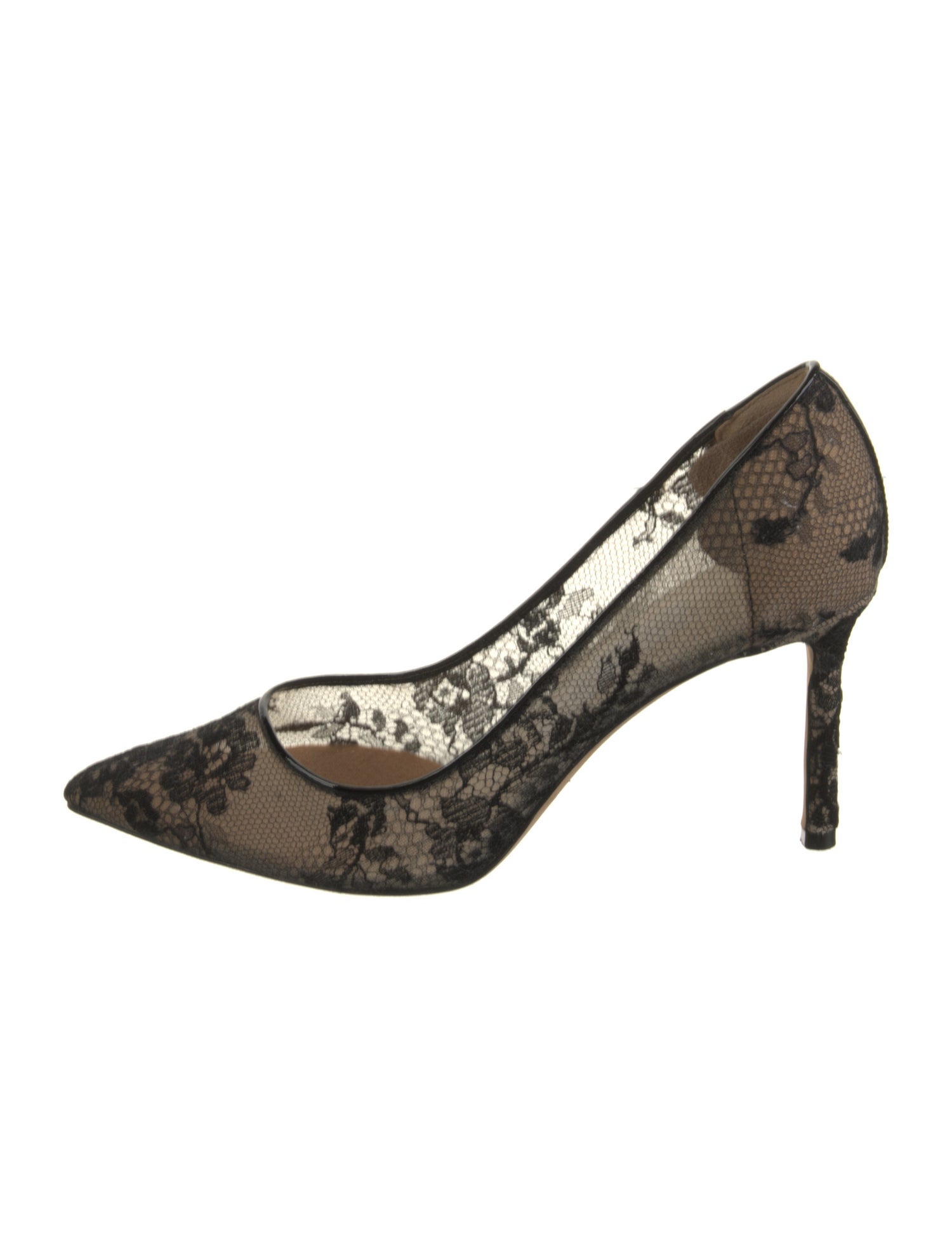Jimmy Choo Lace Lace Pattern Pumps