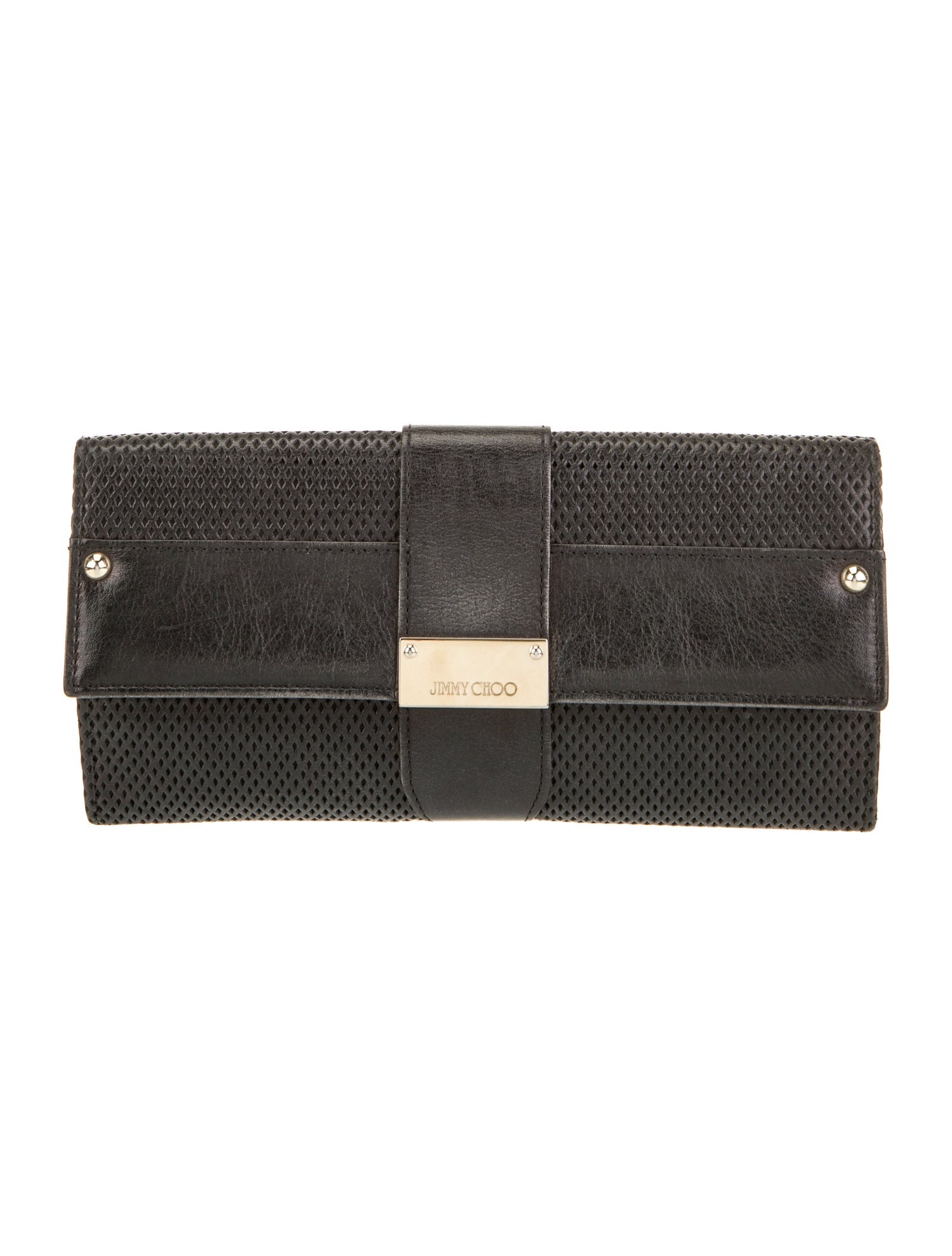 Jimmy Choo Leather Clutch