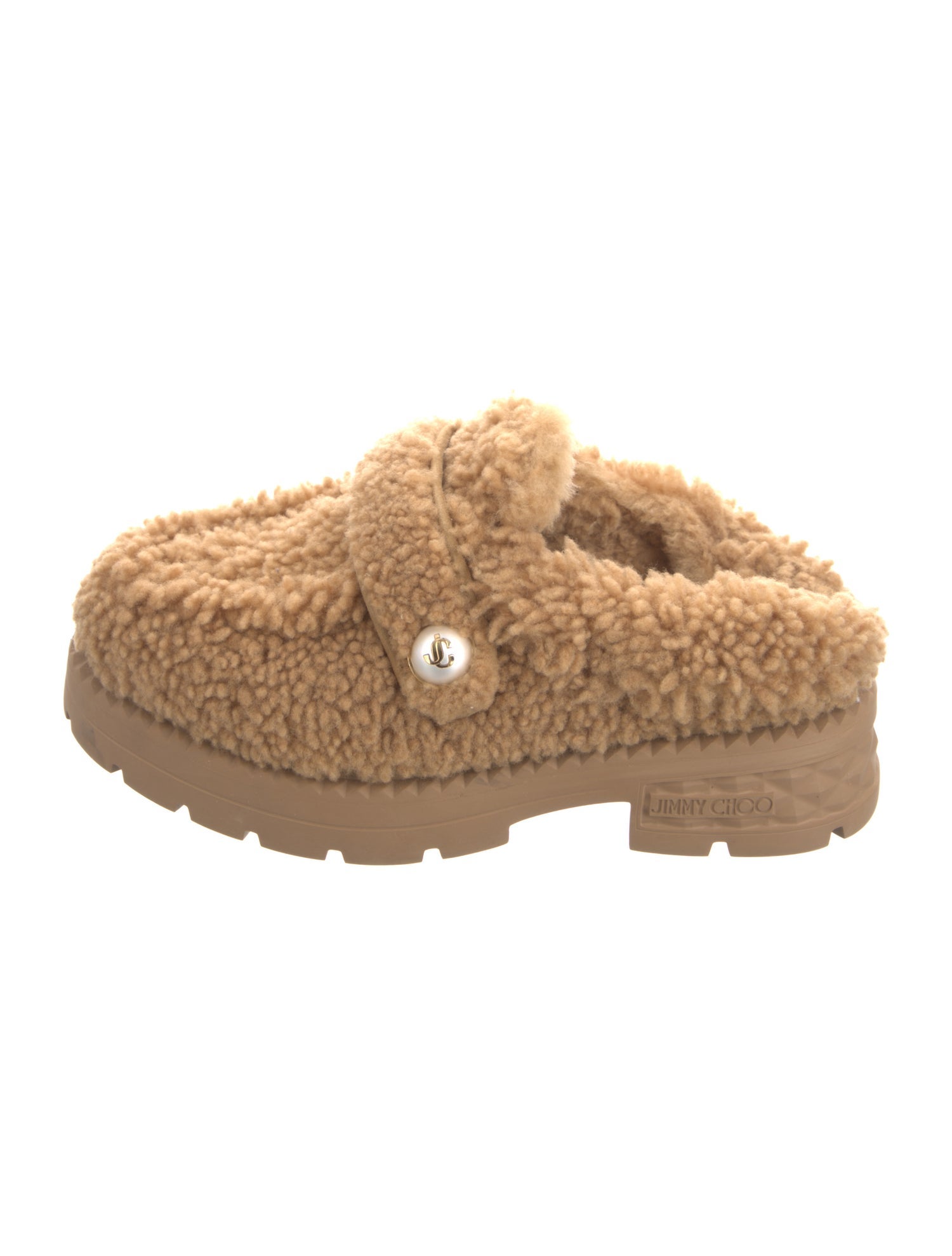 Jimmy Choo Faux Fur Mules