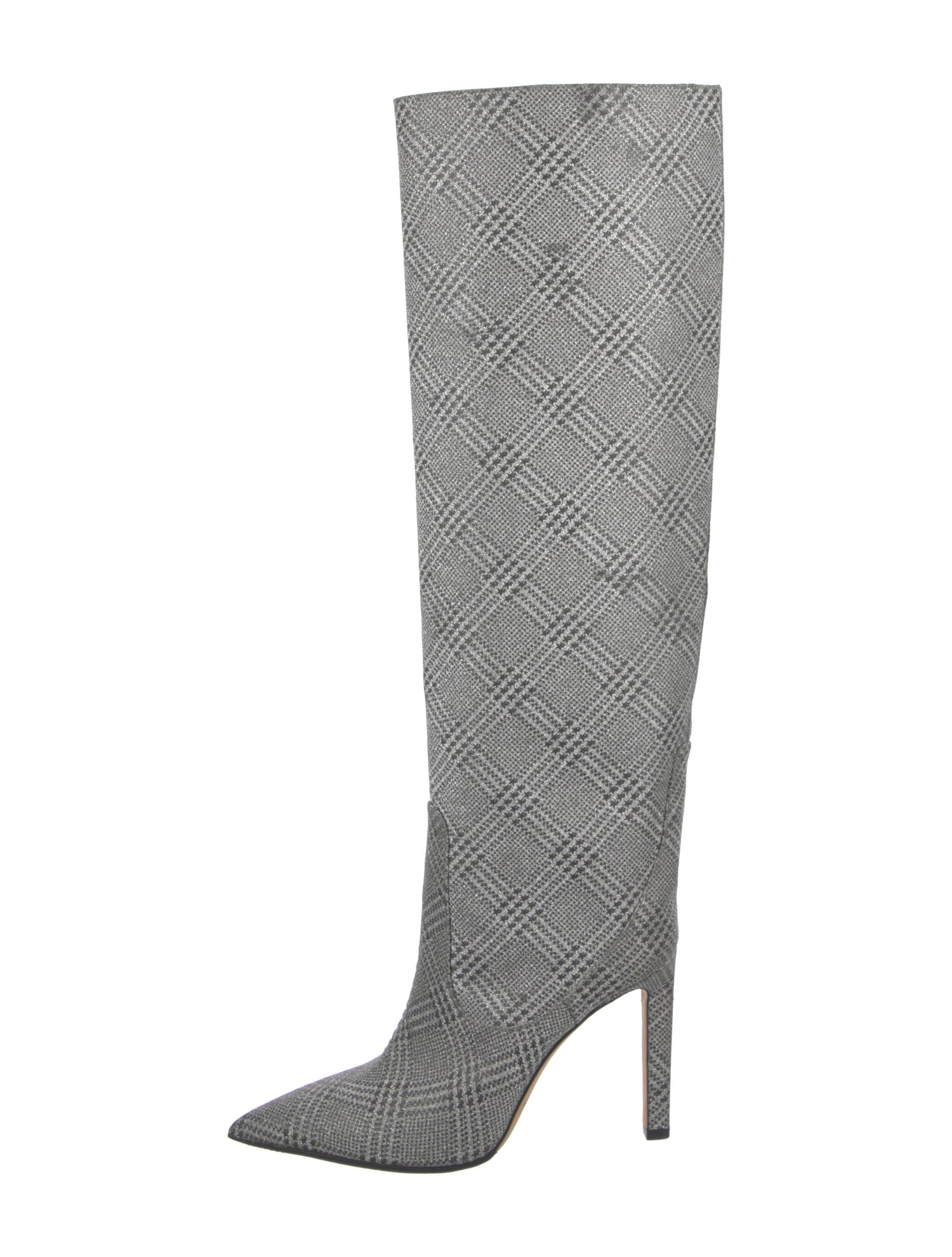 Jimmy Choo Plaid Print Boots