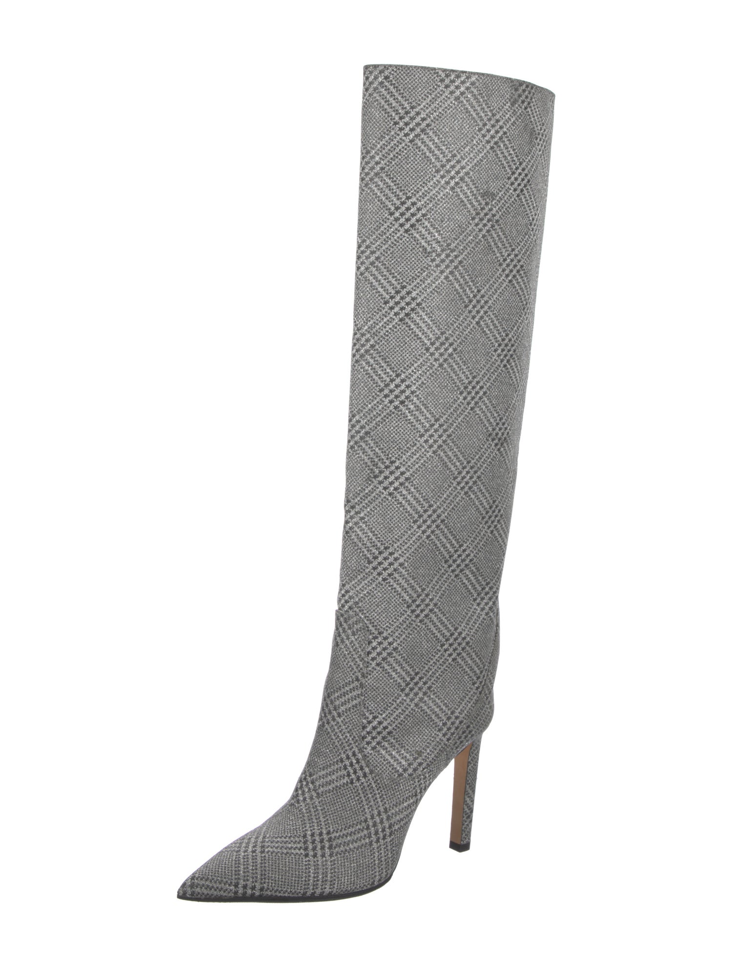 Jimmy Choo Plaid Print Boots