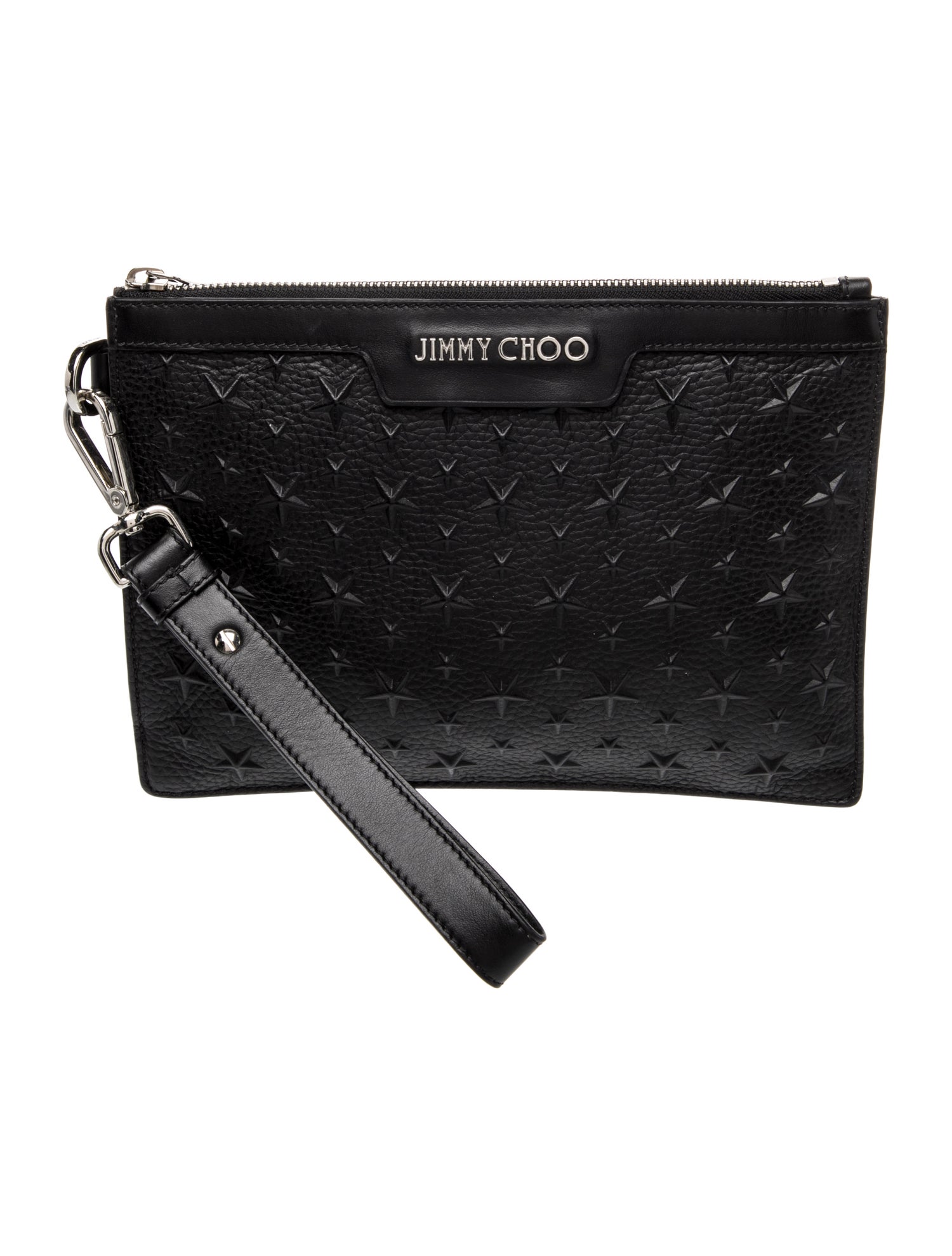 Jimmy Choo Leather Messenger Bag