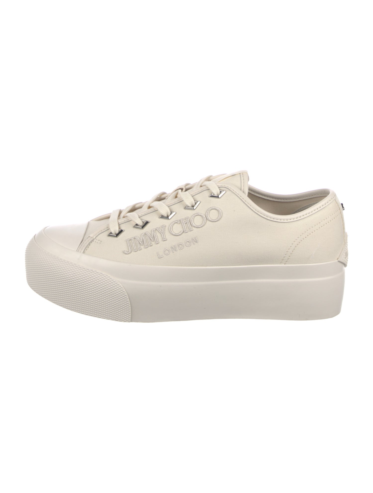 Jimmy Choo Canvas Sneakers