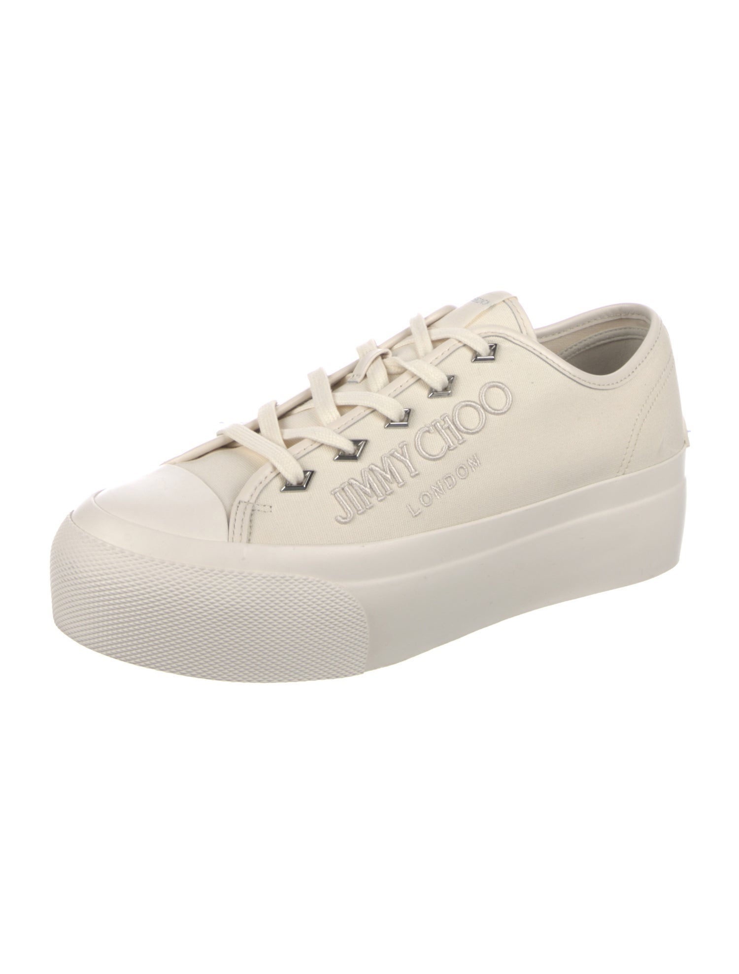 Jimmy Choo Canvas Sneakers