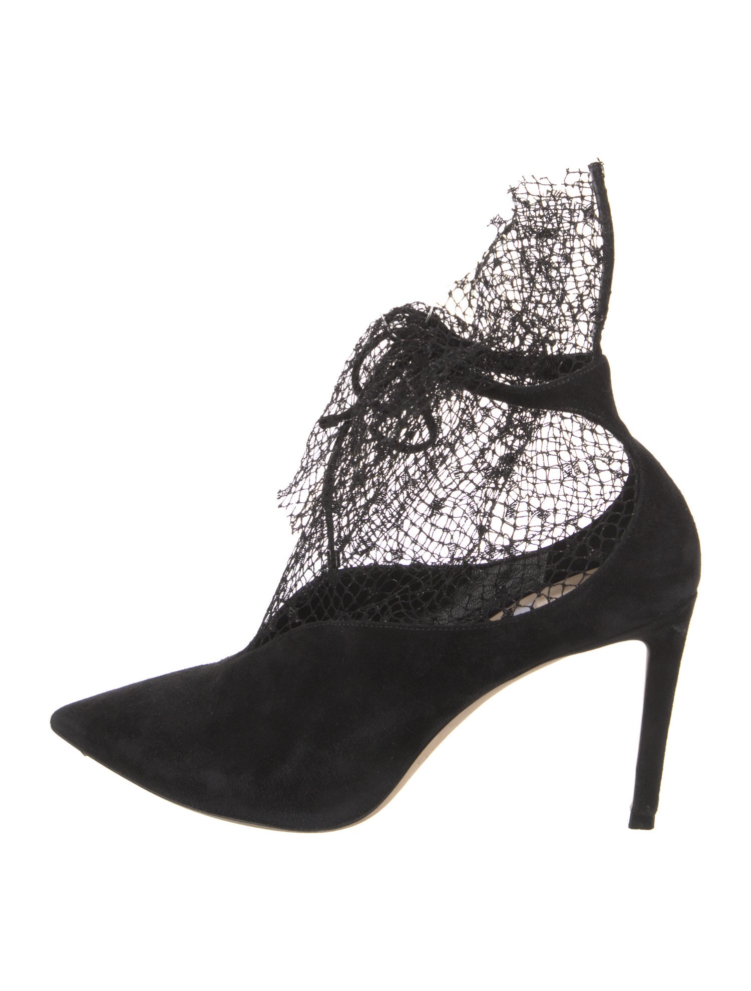 Jimmy Choo Suede D'Orsay Pumps