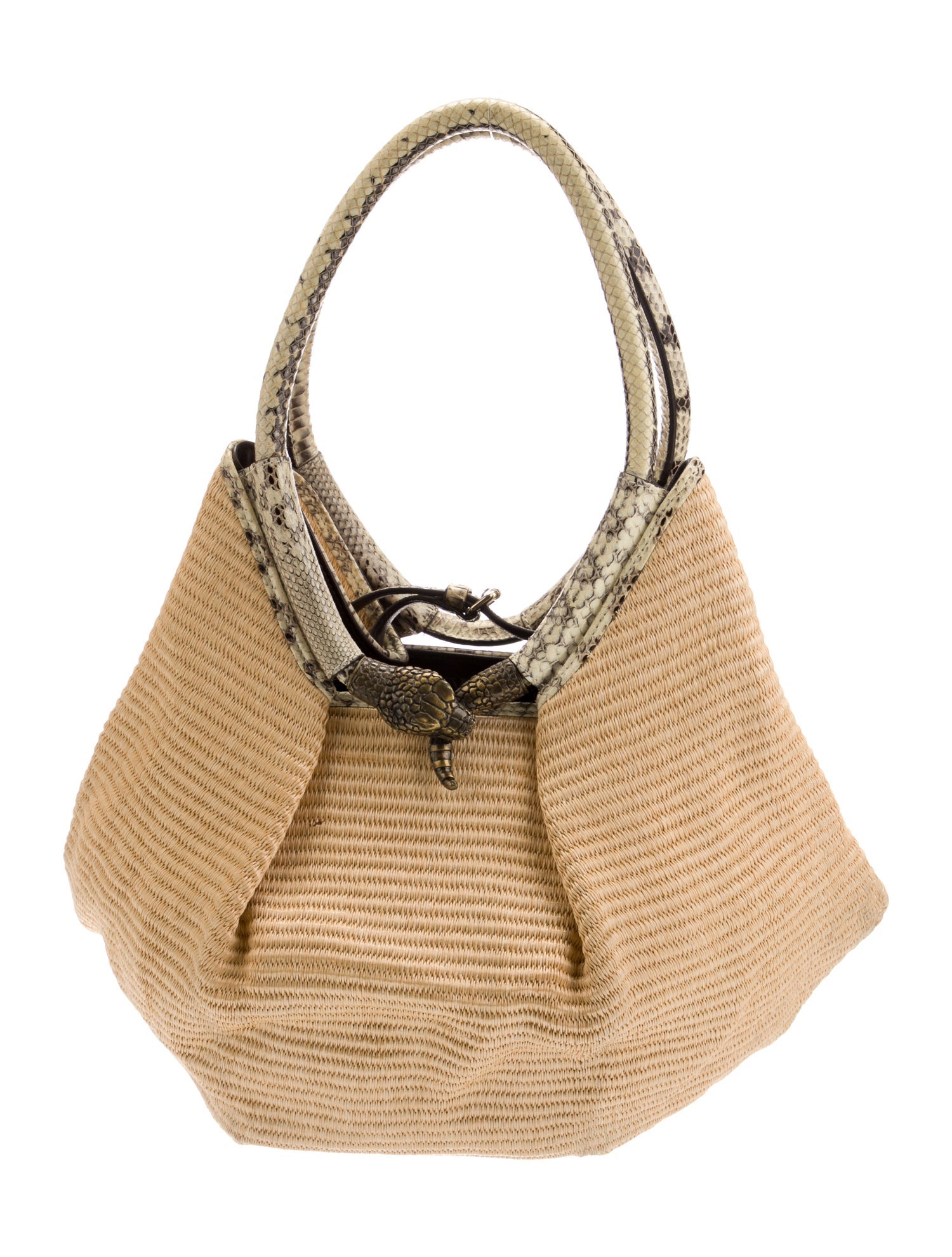 Jimmy Choo Raffia Shoulder Bag