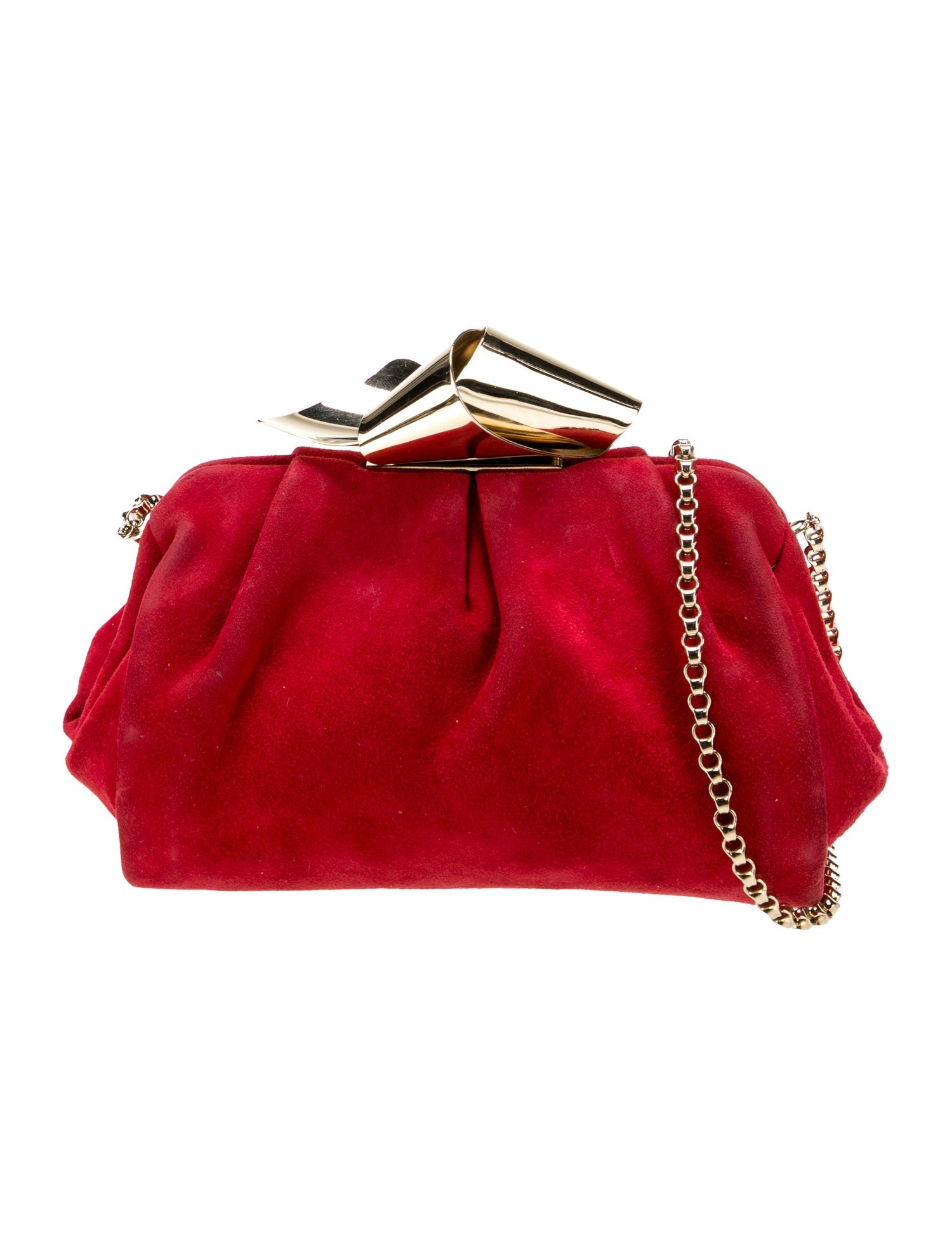Jimmy Choo Suede Evening Bag