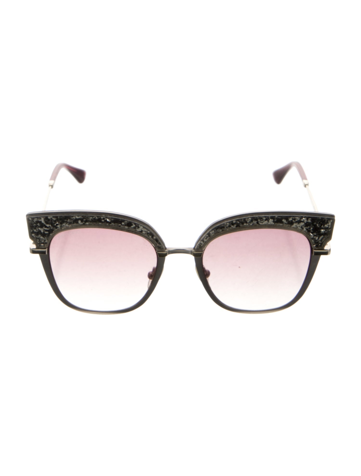 Jimmy Choo Oversize Gradient Sunglasses