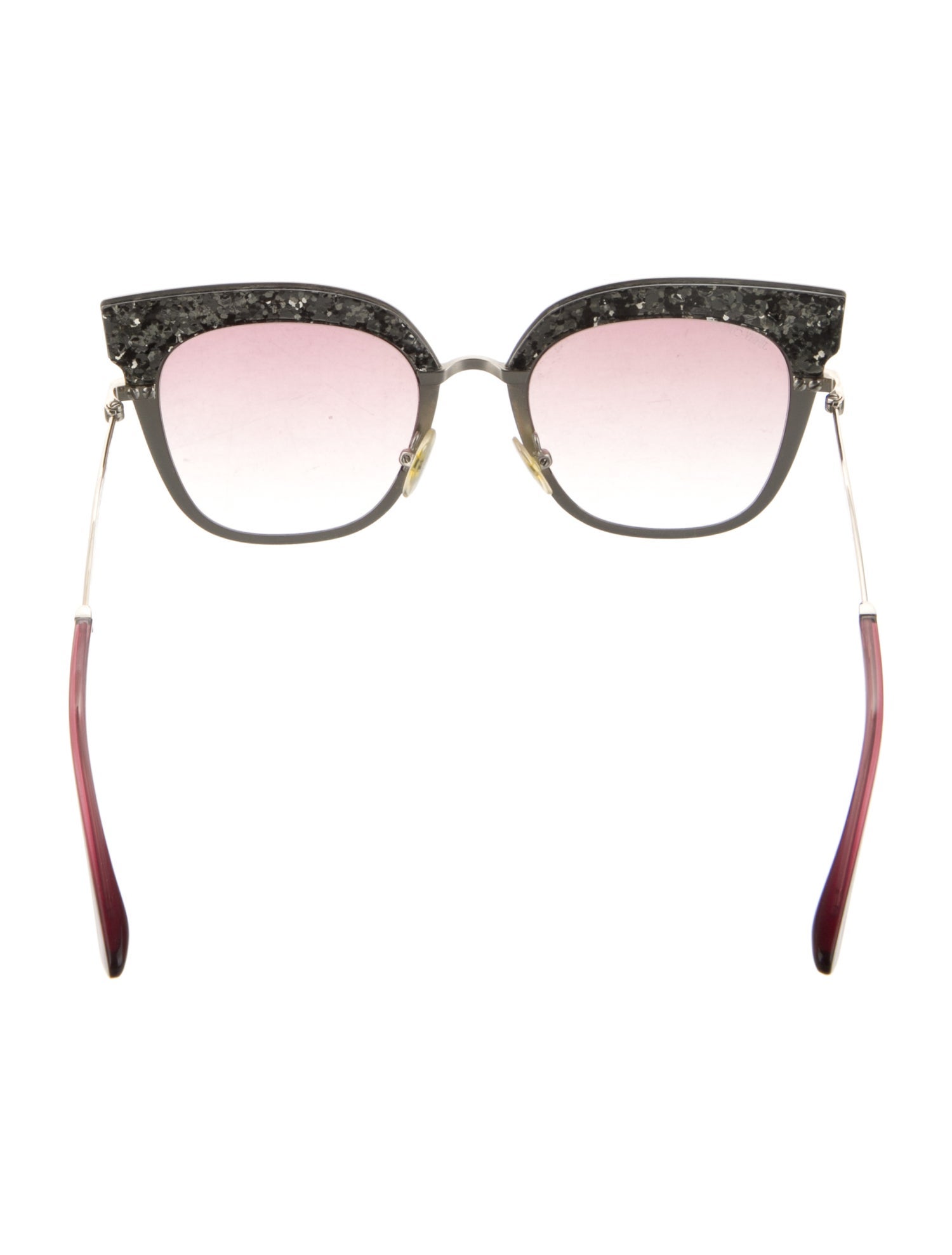 Jimmy Choo Oversize Gradient Sunglasses