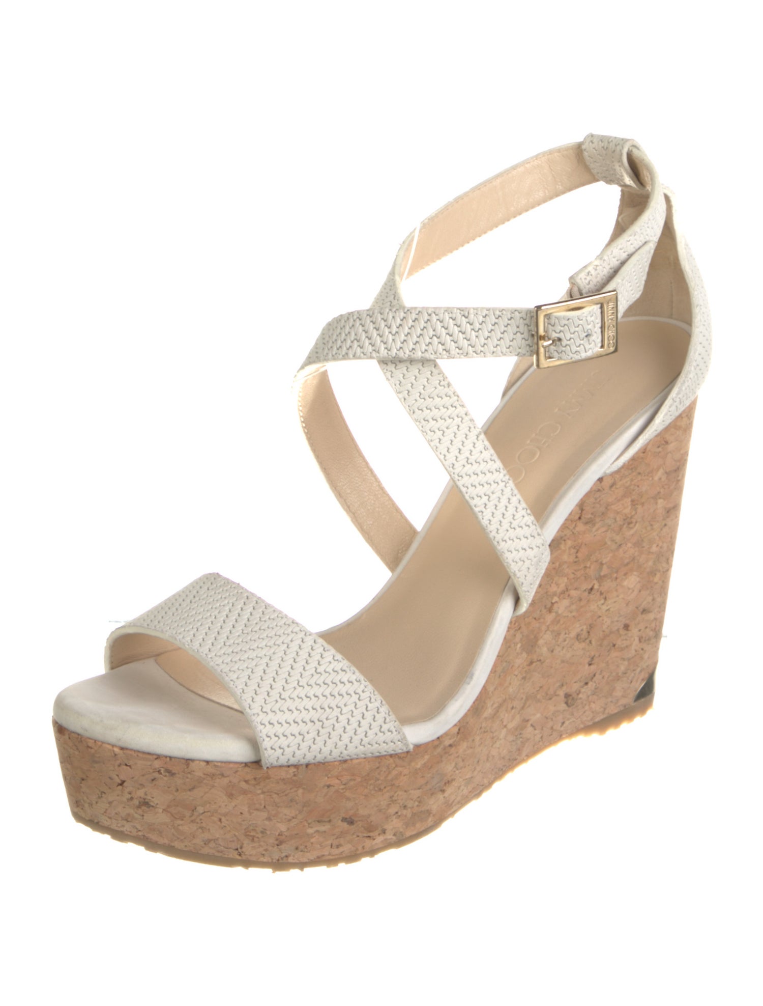 Jimmy Choo Leather Espadrilles