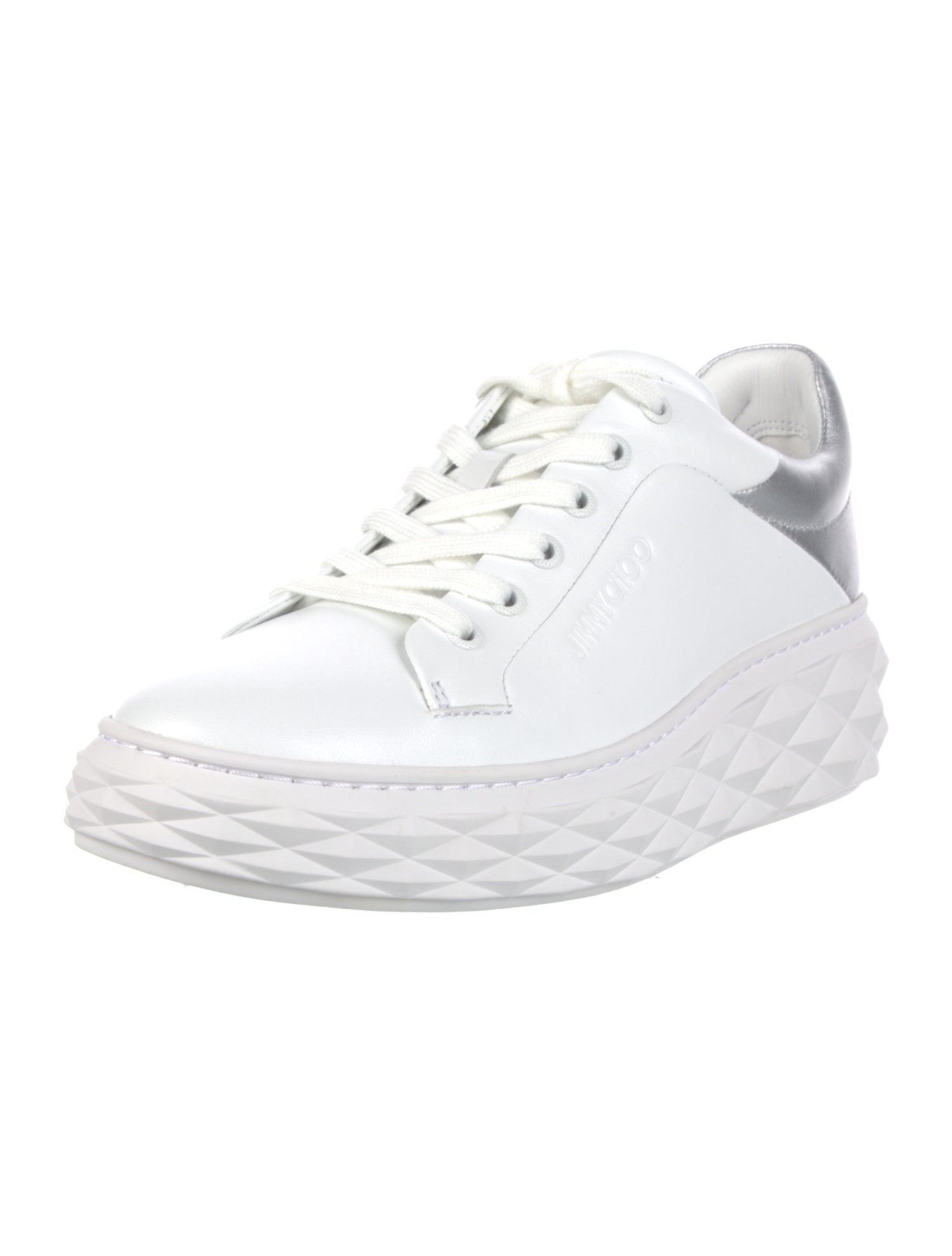 Jimmy Choo Leather Sneakers w/ Tags