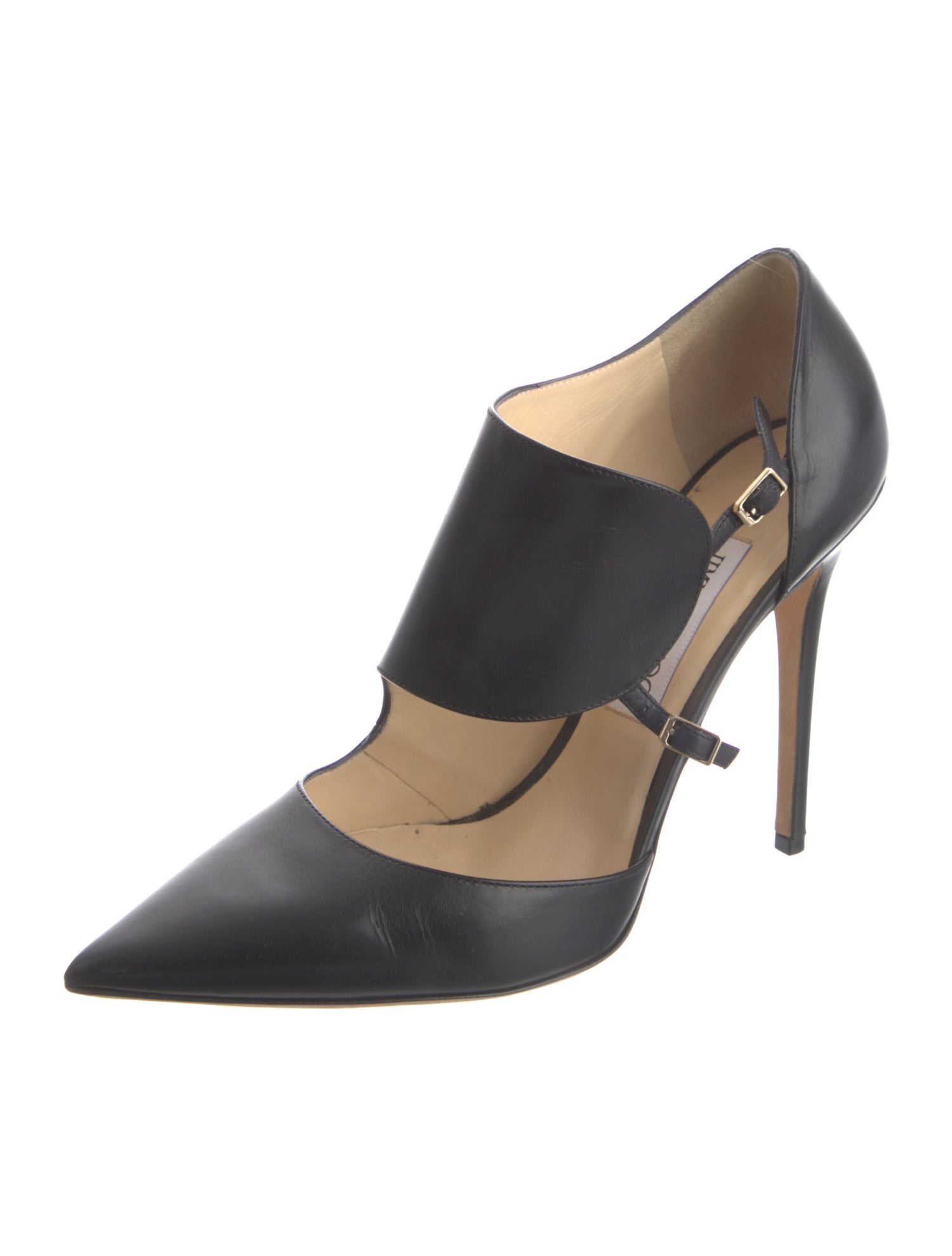 Jimmy Choo Leather D'Orsay Pumps