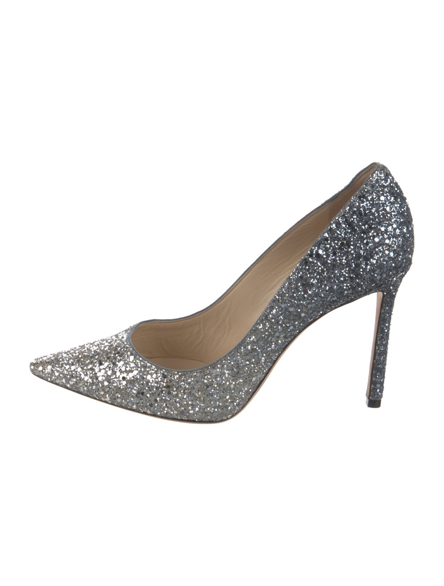 Jimmy Choo Glitter Glitter Accents Pumps