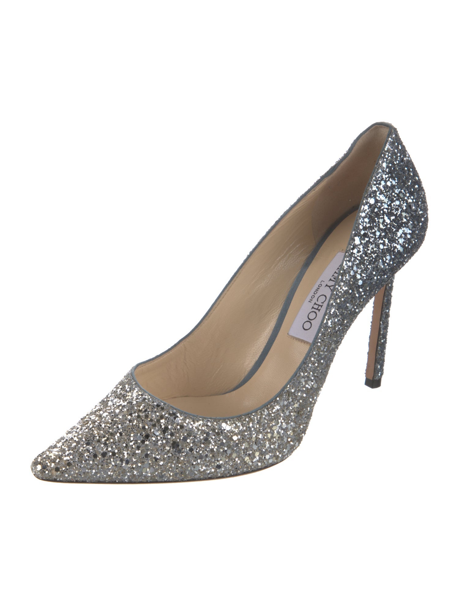 Jimmy Choo Glitter Glitter Accents Pumps