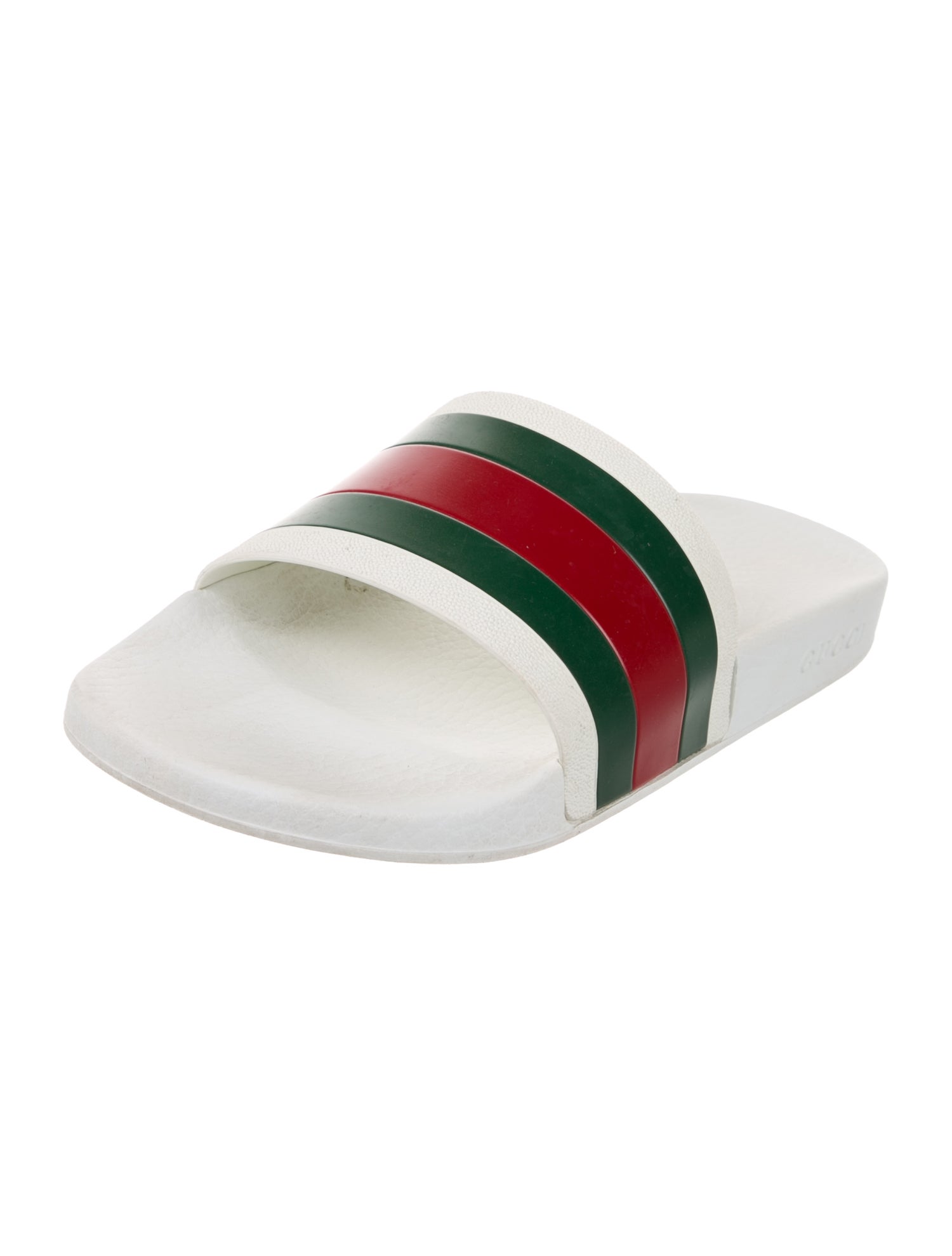 Gucci Rubber Striped Slides