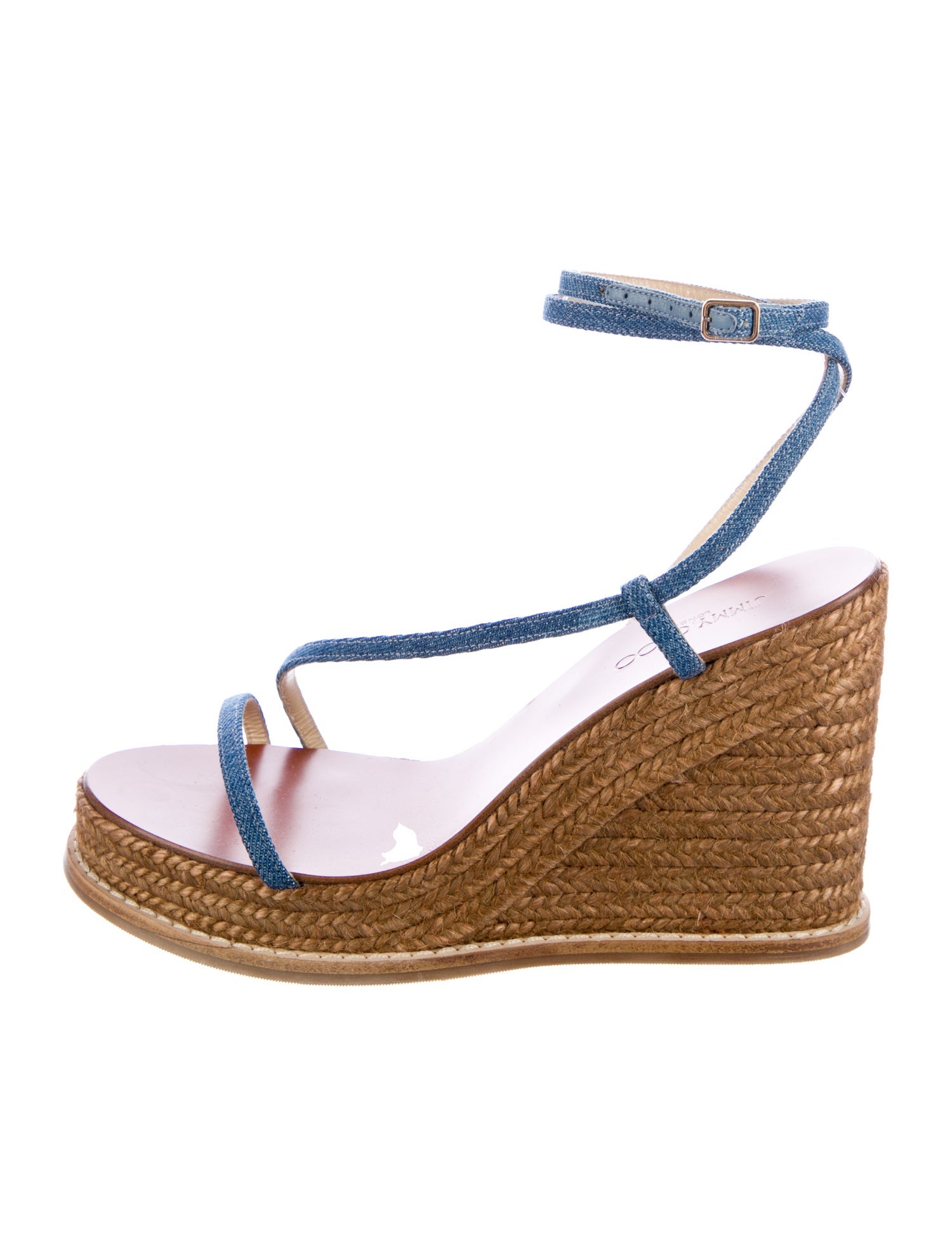 Jimmy Choo Denim Espadrilles