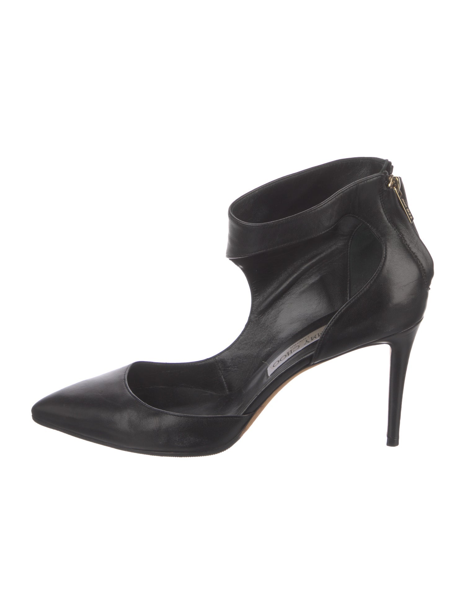 Jimmy Choo Leather D'Orsay Pumps