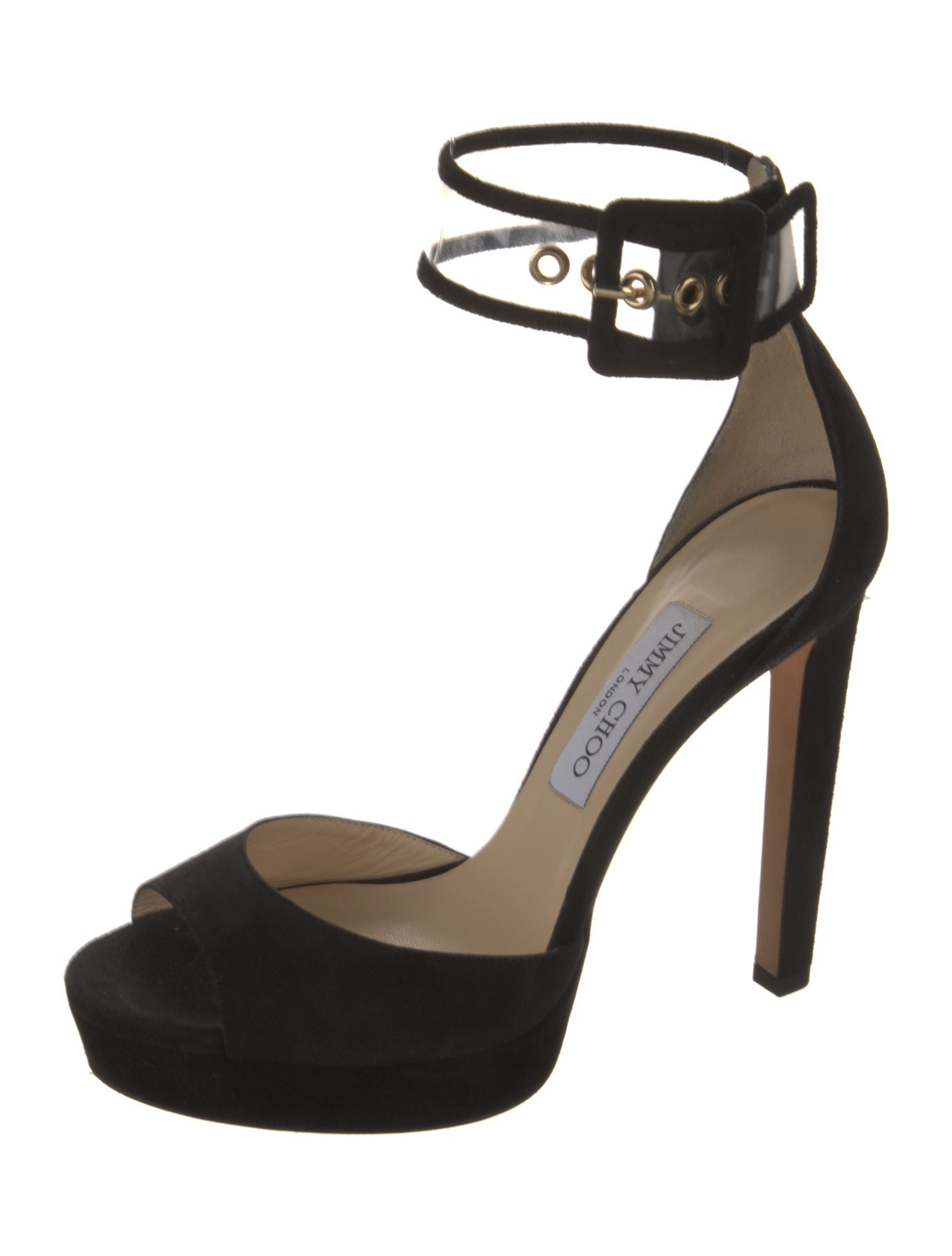Jimmy Choo Suede D'Orsay Pumps