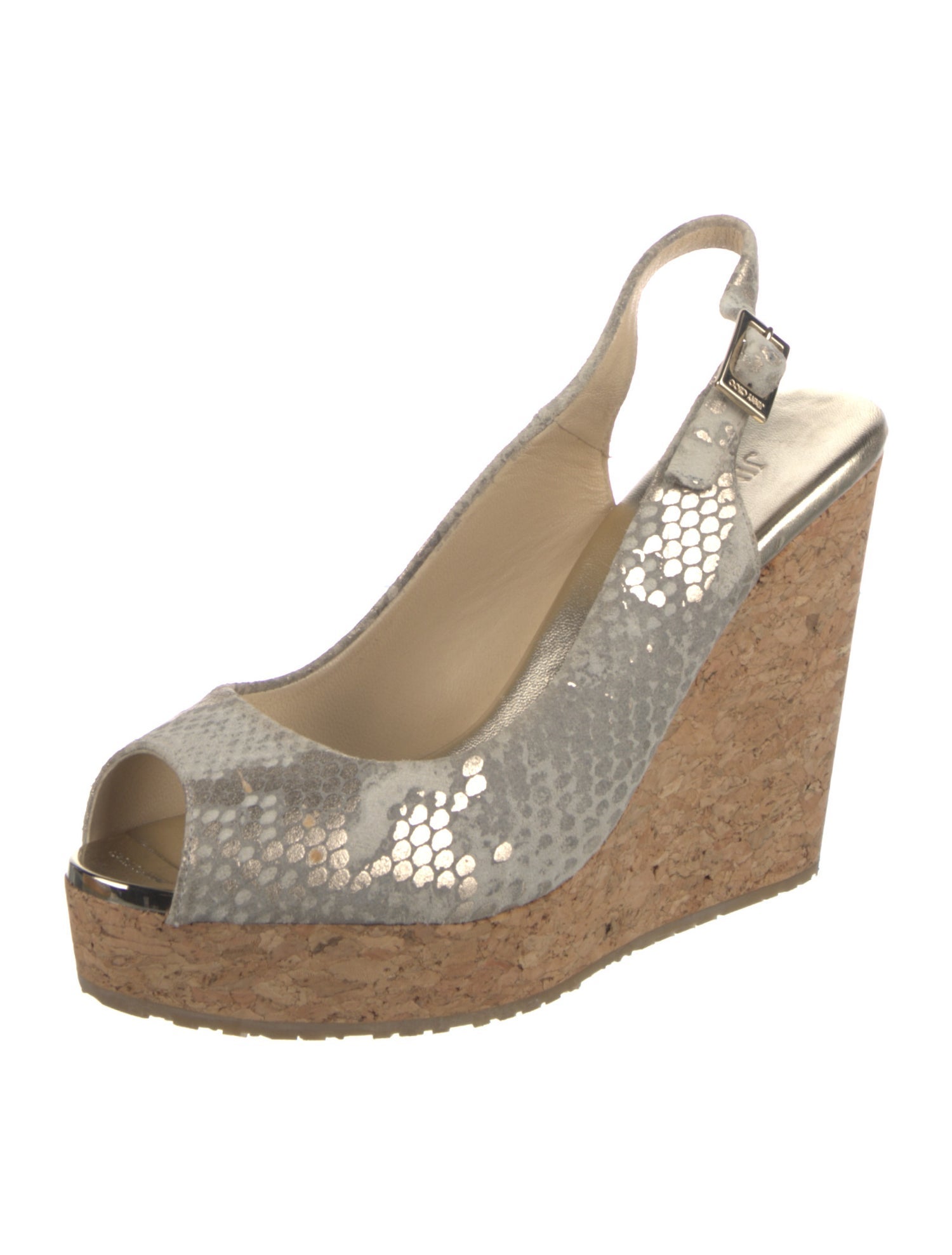 Jimmy Choo Leather Slingback Pumps