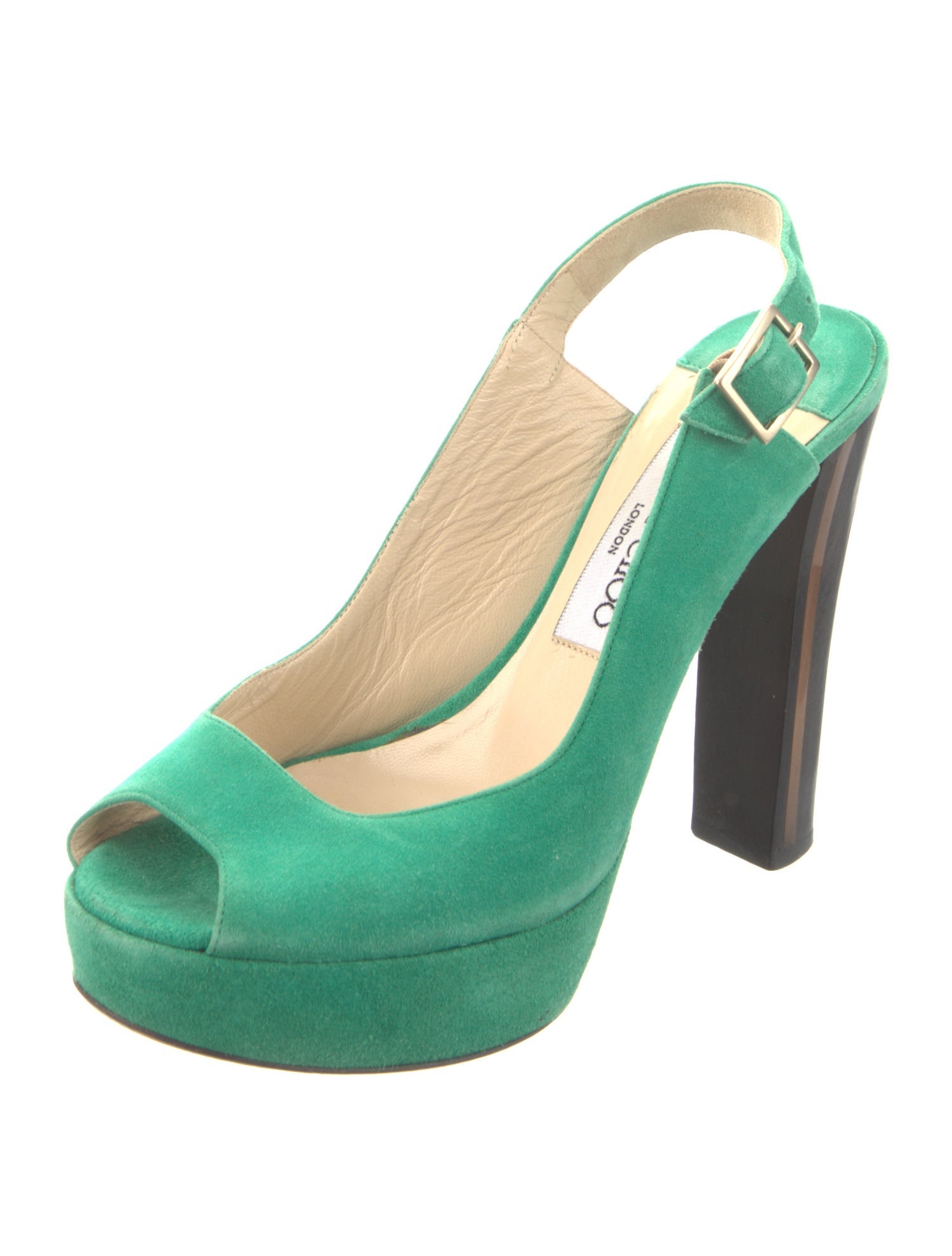 Jimmy Choo Suede Slingback Pumps