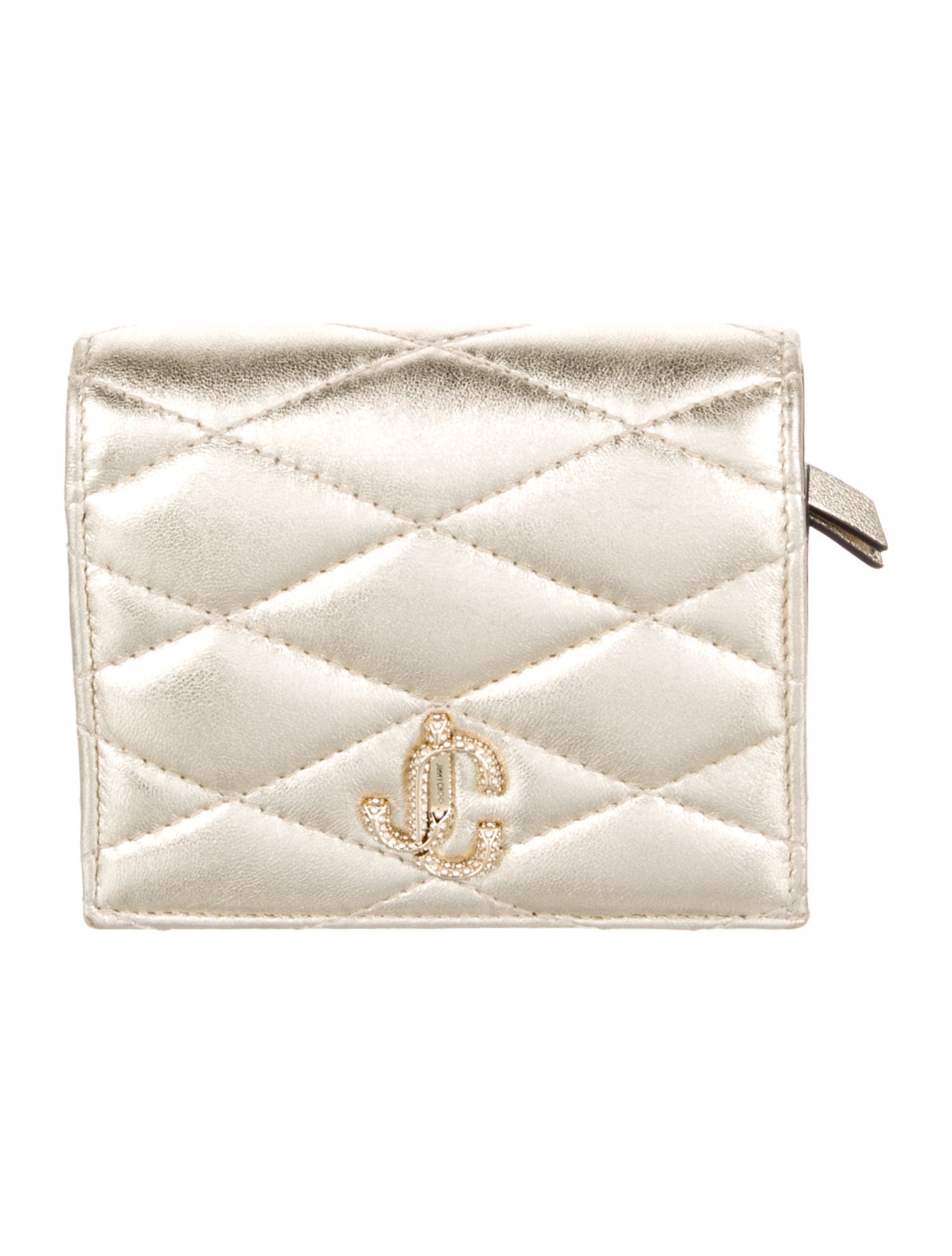 Jimmy Choo Leather Printed Wallet