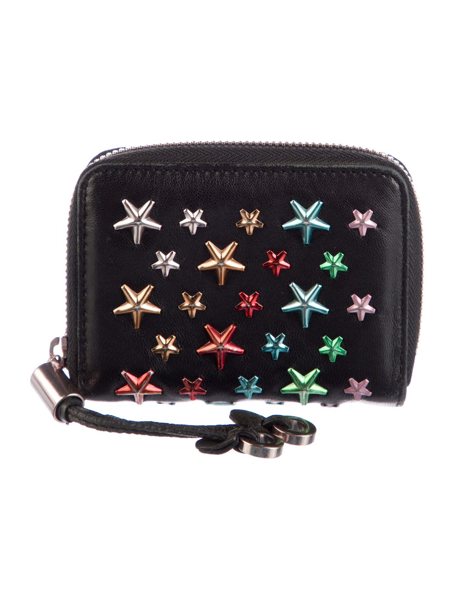 Jimmy Choo Leather Patterned Wristlet