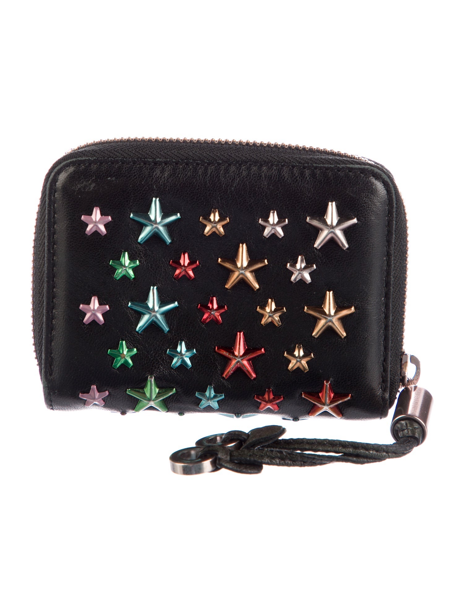 Jimmy Choo Leather Patterned Wristlet