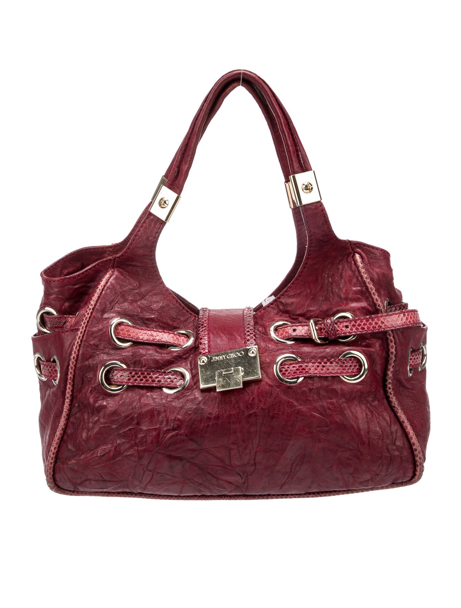 Jimmy Choo Leather Shoulder Bag