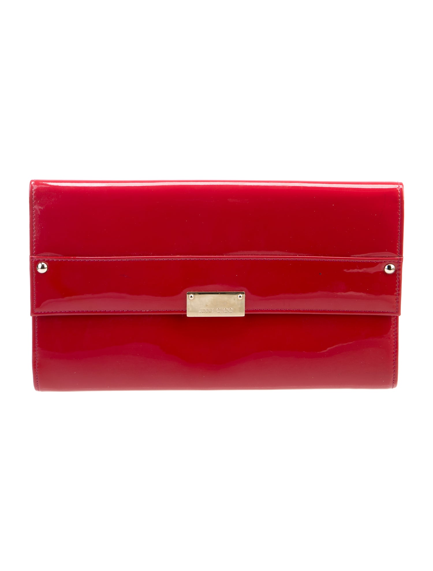 Jimmy Choo Patent Leather Clutch