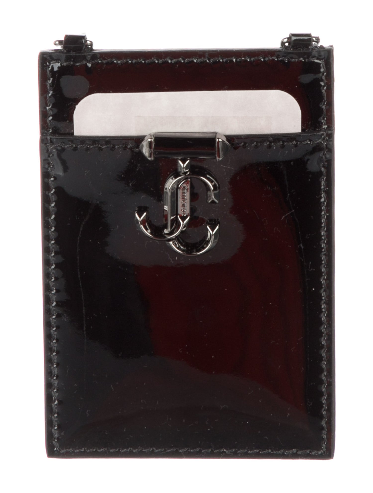 Jimmy Choo Patent Leather Coin Pouch w/ Tags