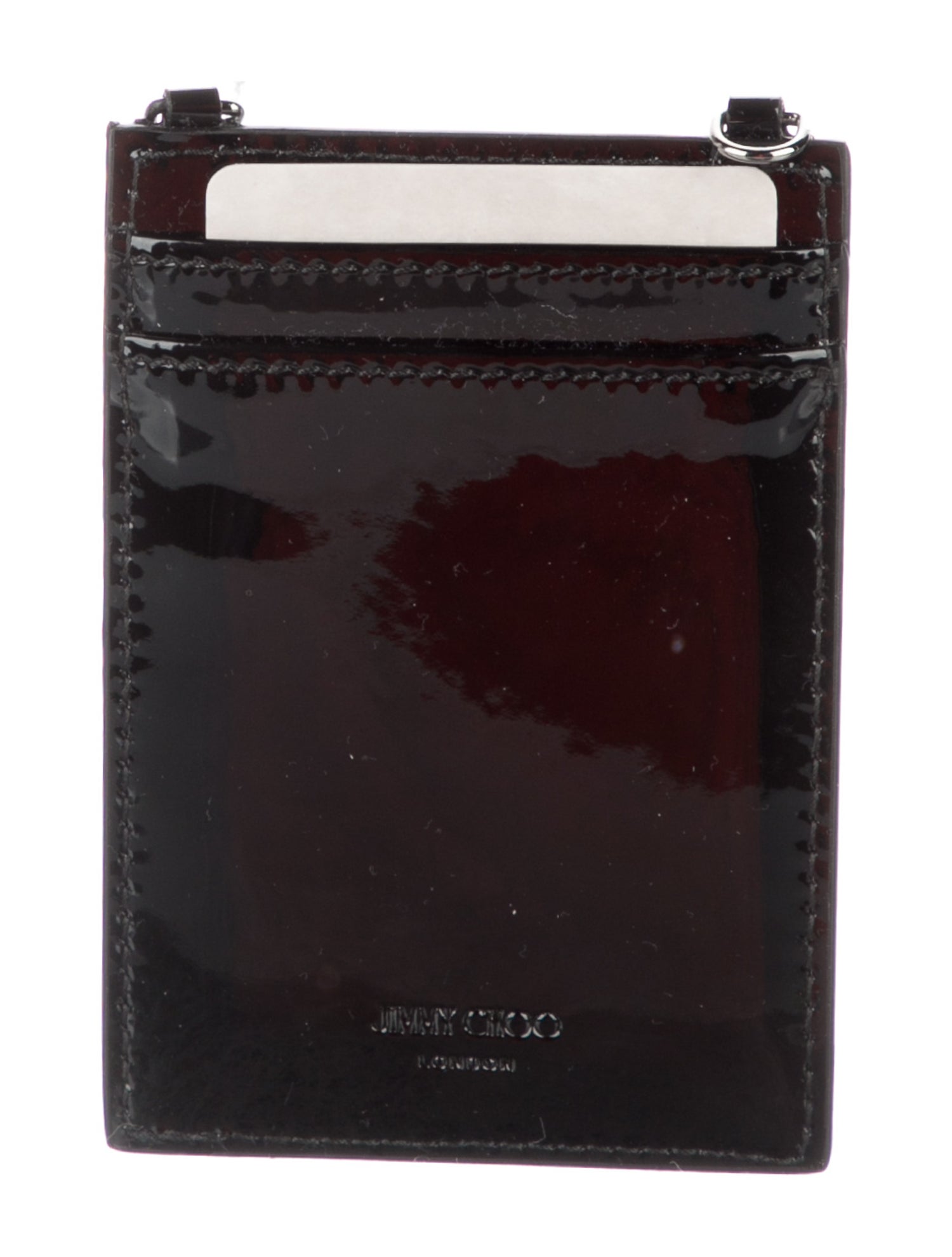 Jimmy Choo Patent Leather Coin Pouch w/ Tags