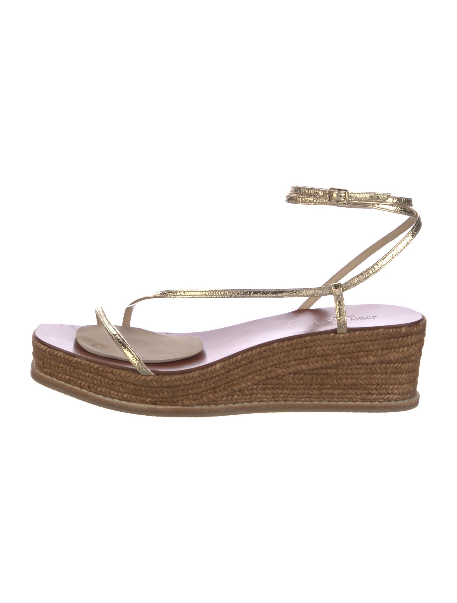 Jimmy Choo Leather Espadrilles