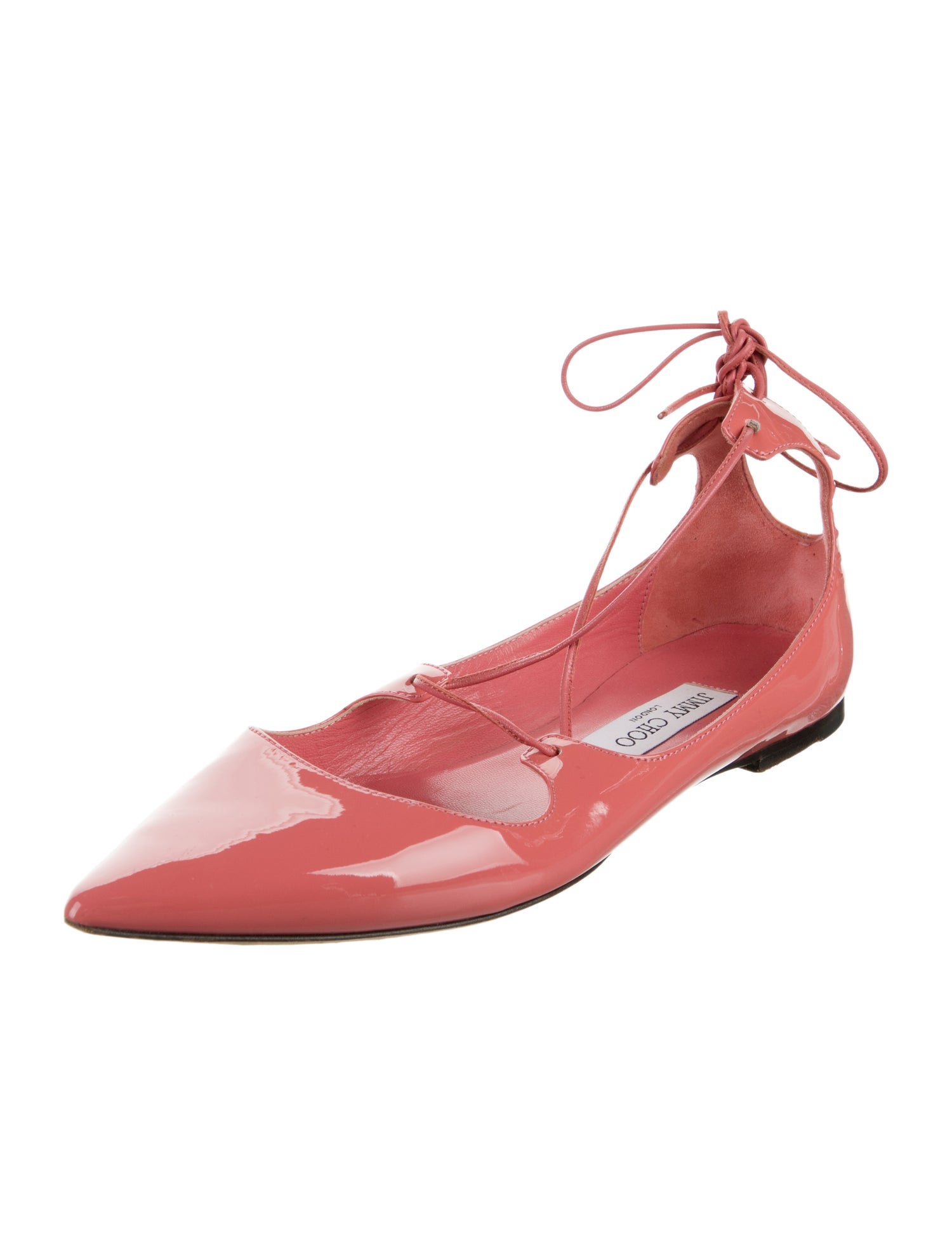 Jimmy Choo Patent Leather Flats