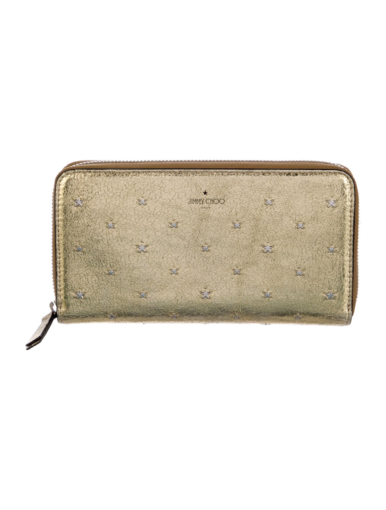 Jimmy Choo Leather Continental Wallet