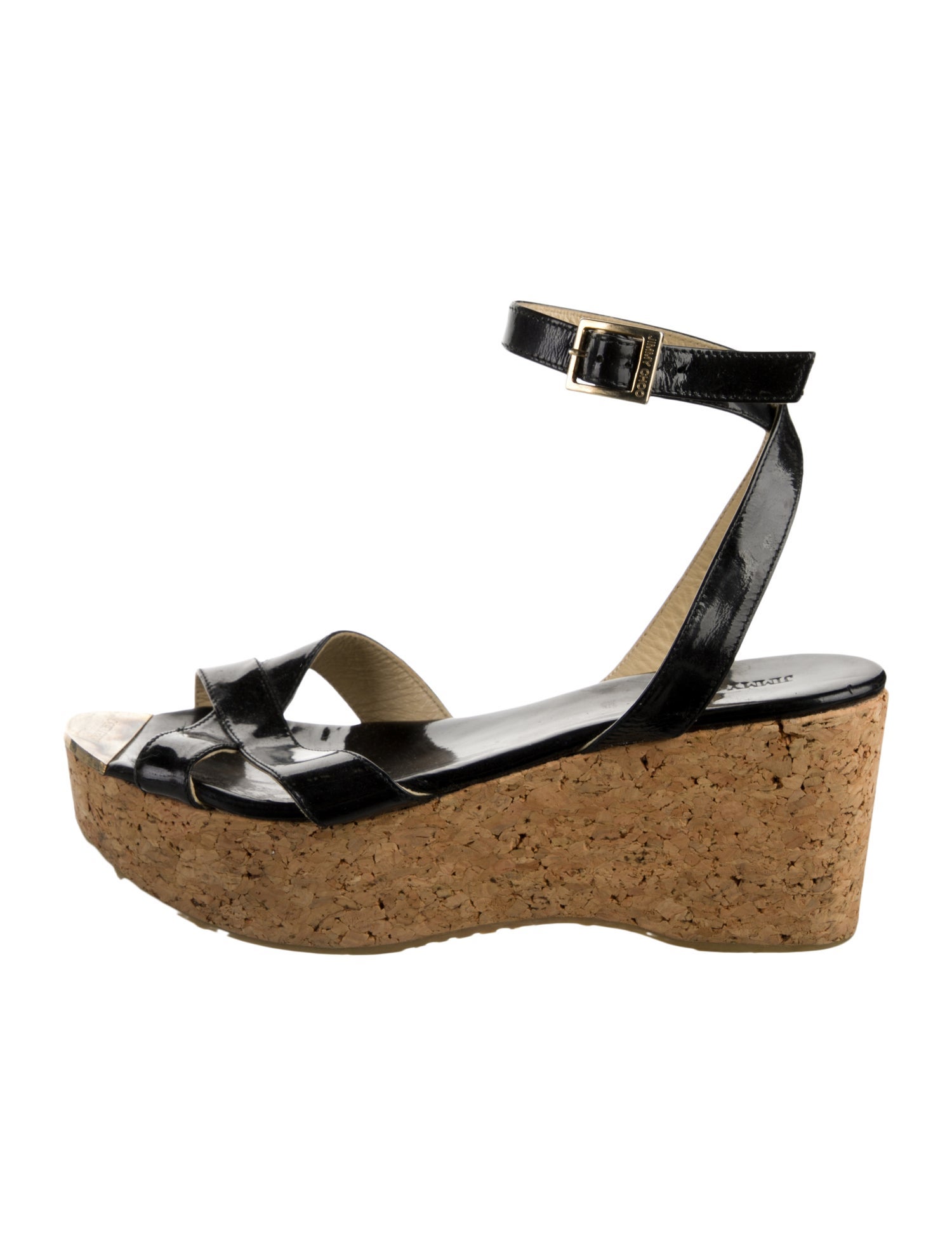 Jimmy Choo Patent Leather Sandals