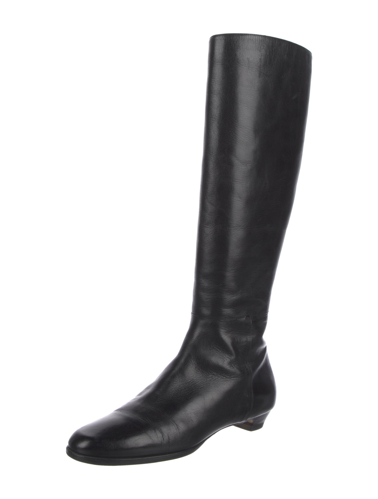 Jimmy Choo Leather Riding Boots