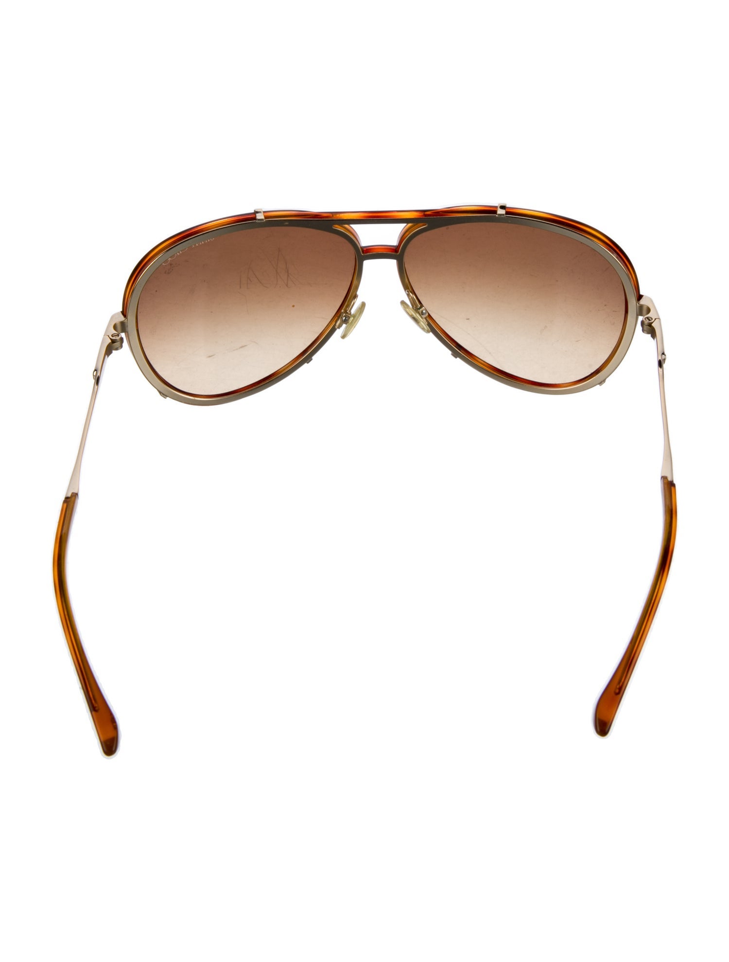 Jimmy Choo Aviator Gradient Sunglasses