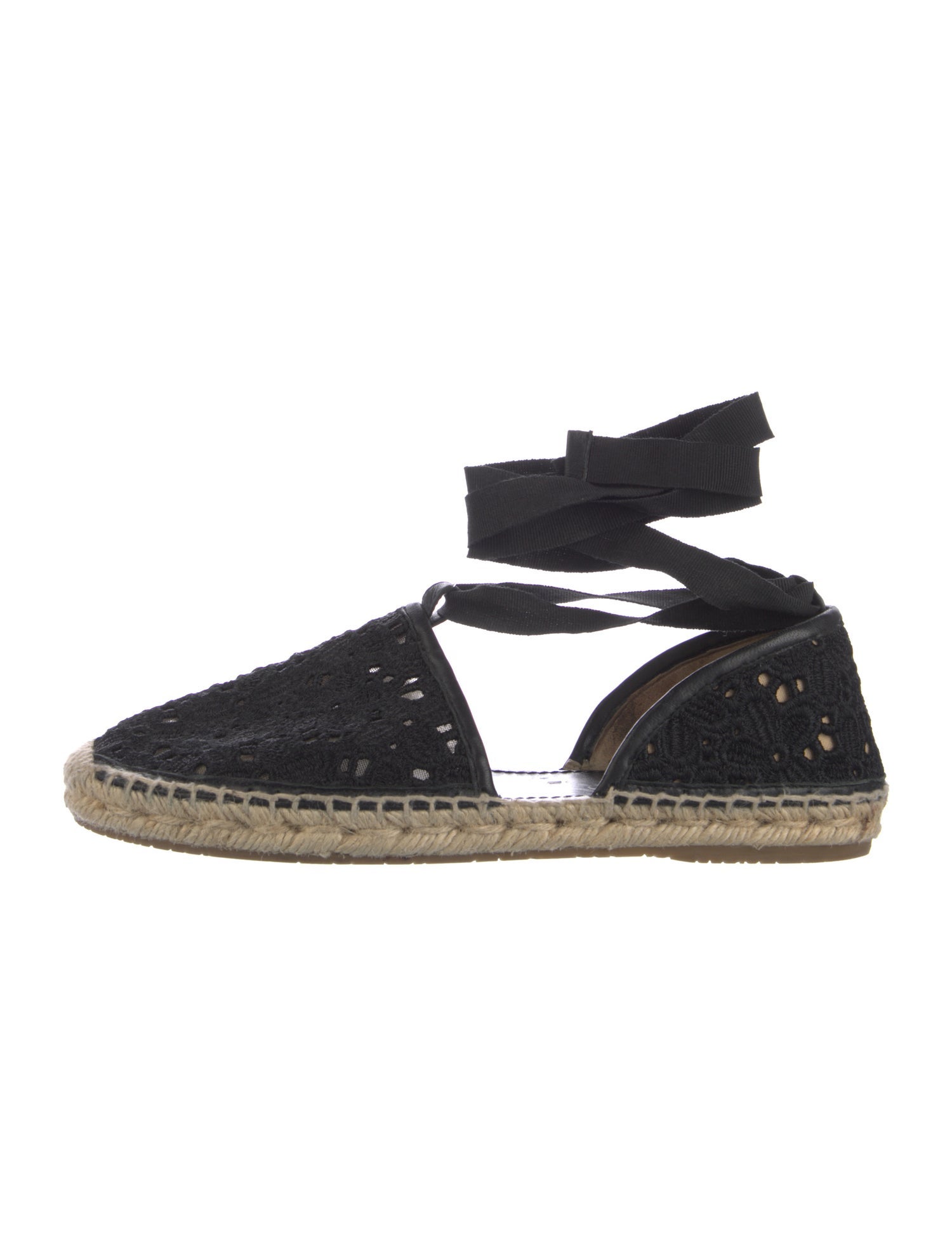 Jimmy Choo Lace Colorblock Pattern Espadrilles
