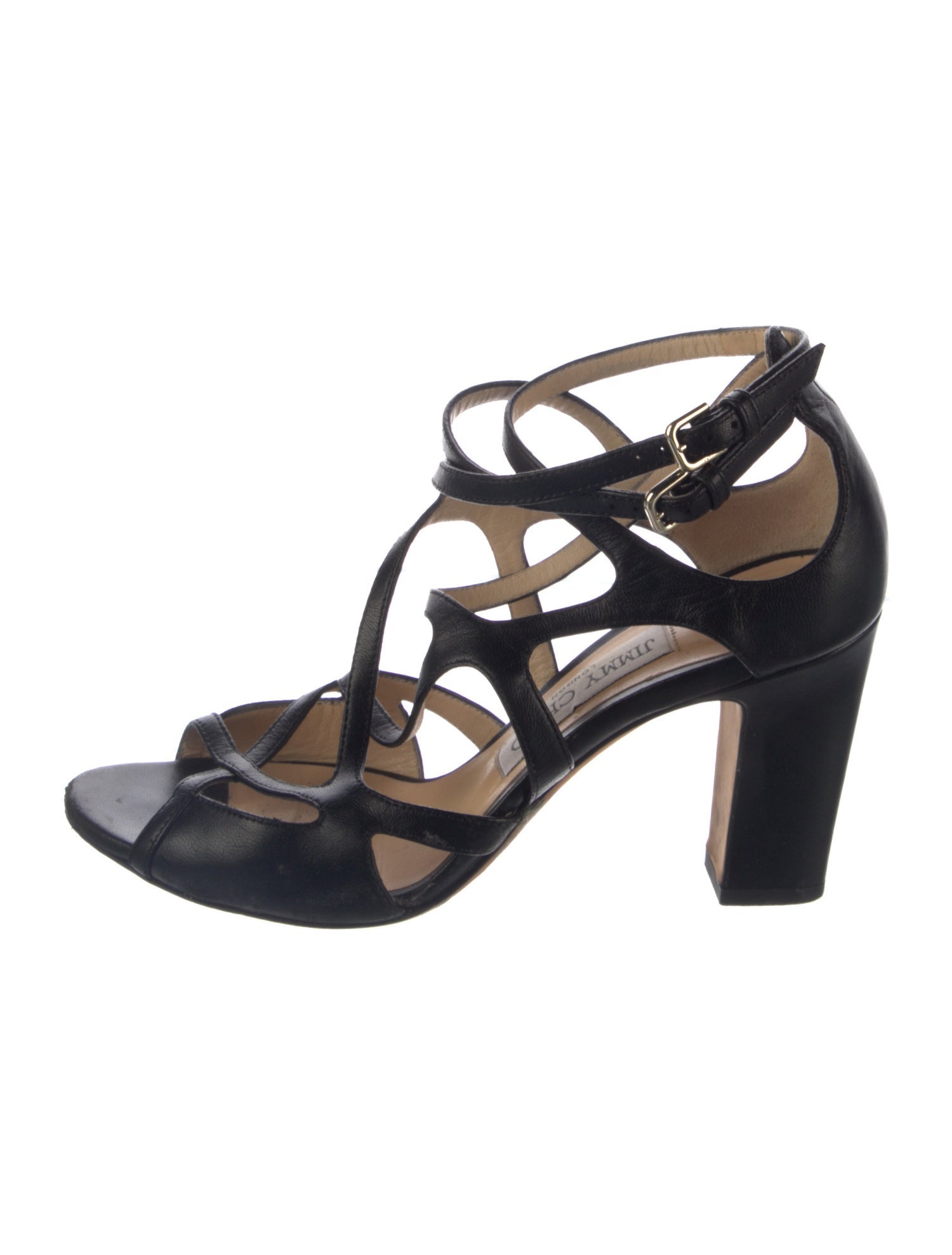 Jimmy Choo Leather Gladiator Sandals