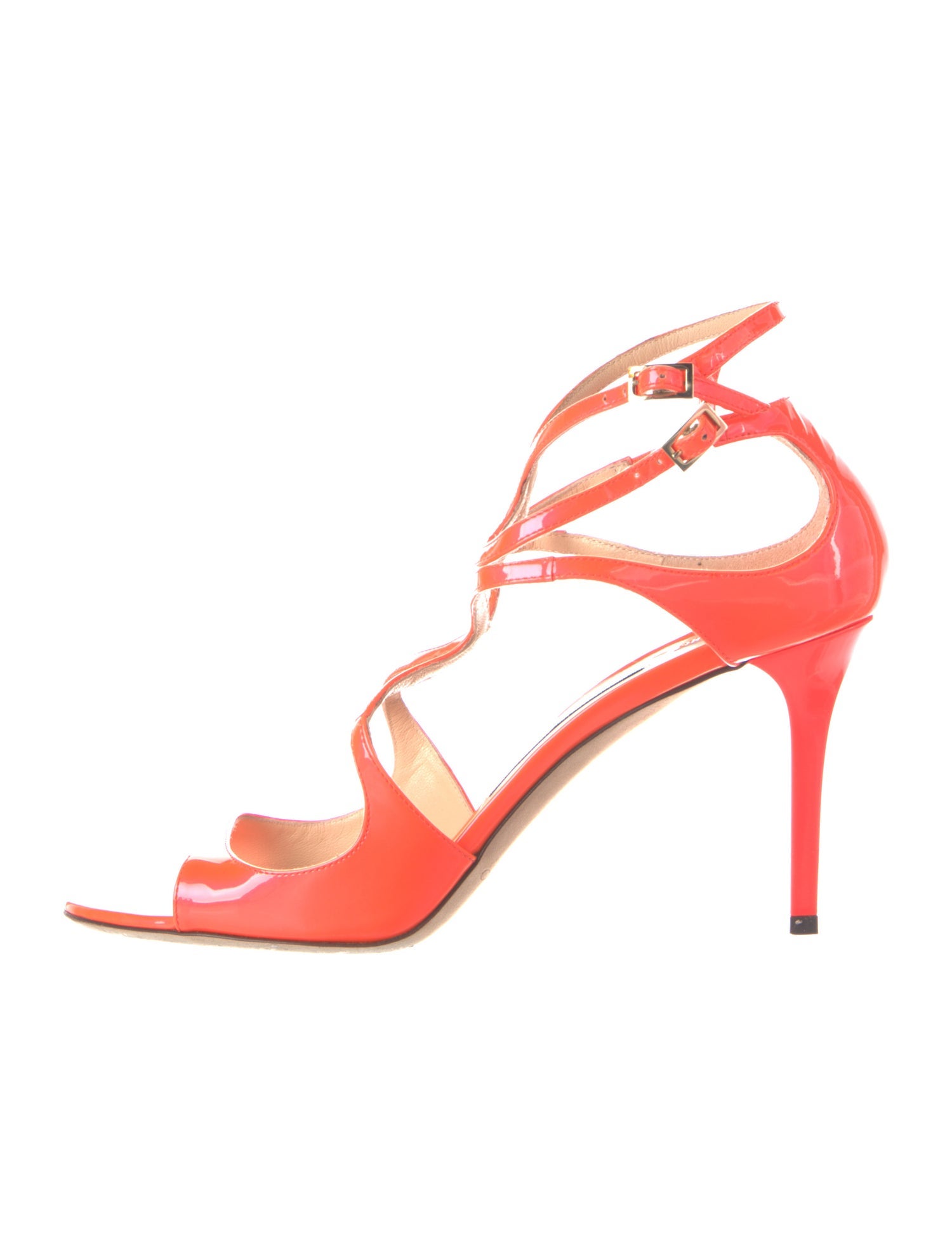 Jimmy Choo Patent Leather Sandals