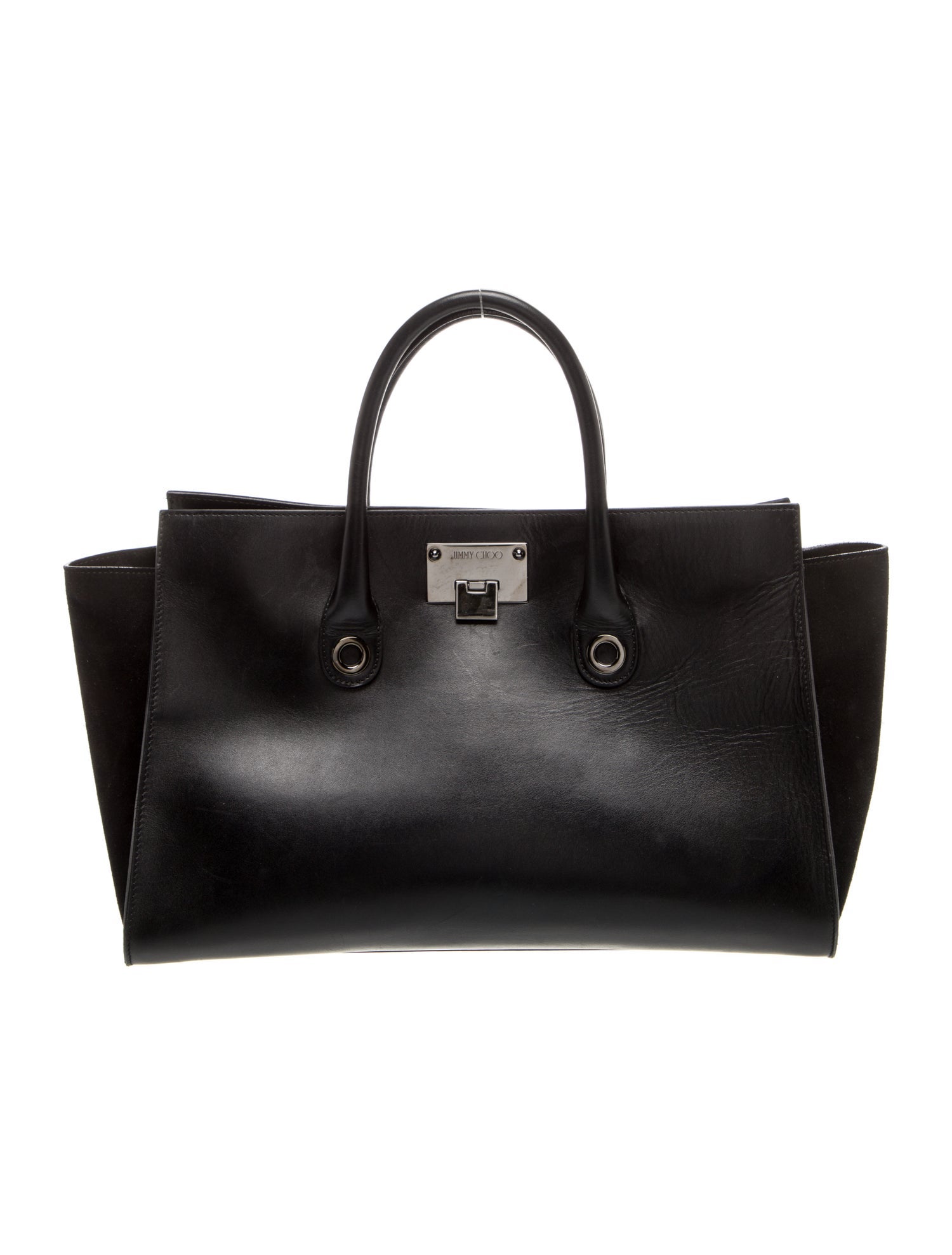 Jimmy Choo Leather Top Handle Bag