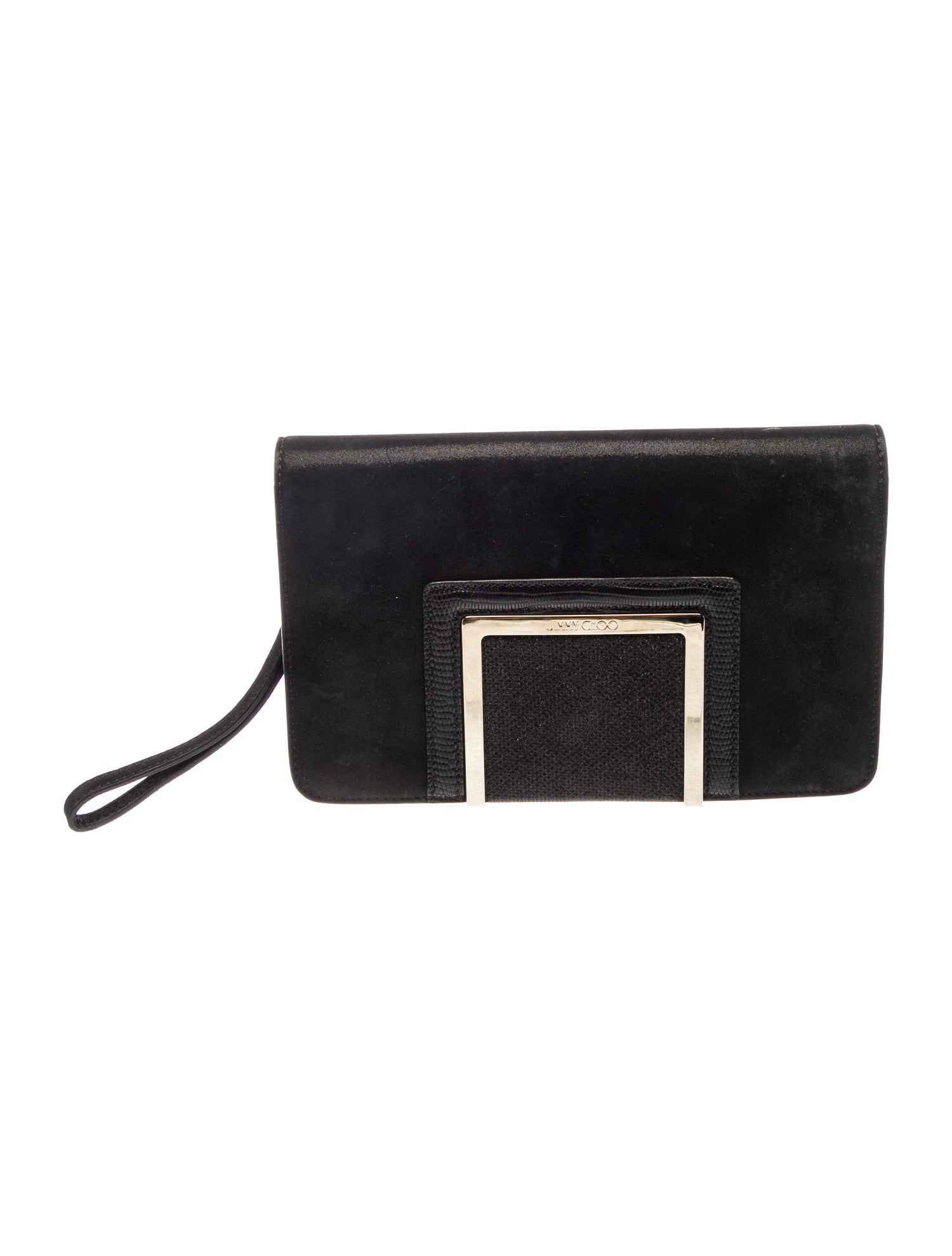 Jimmy Choo Suede Clutch