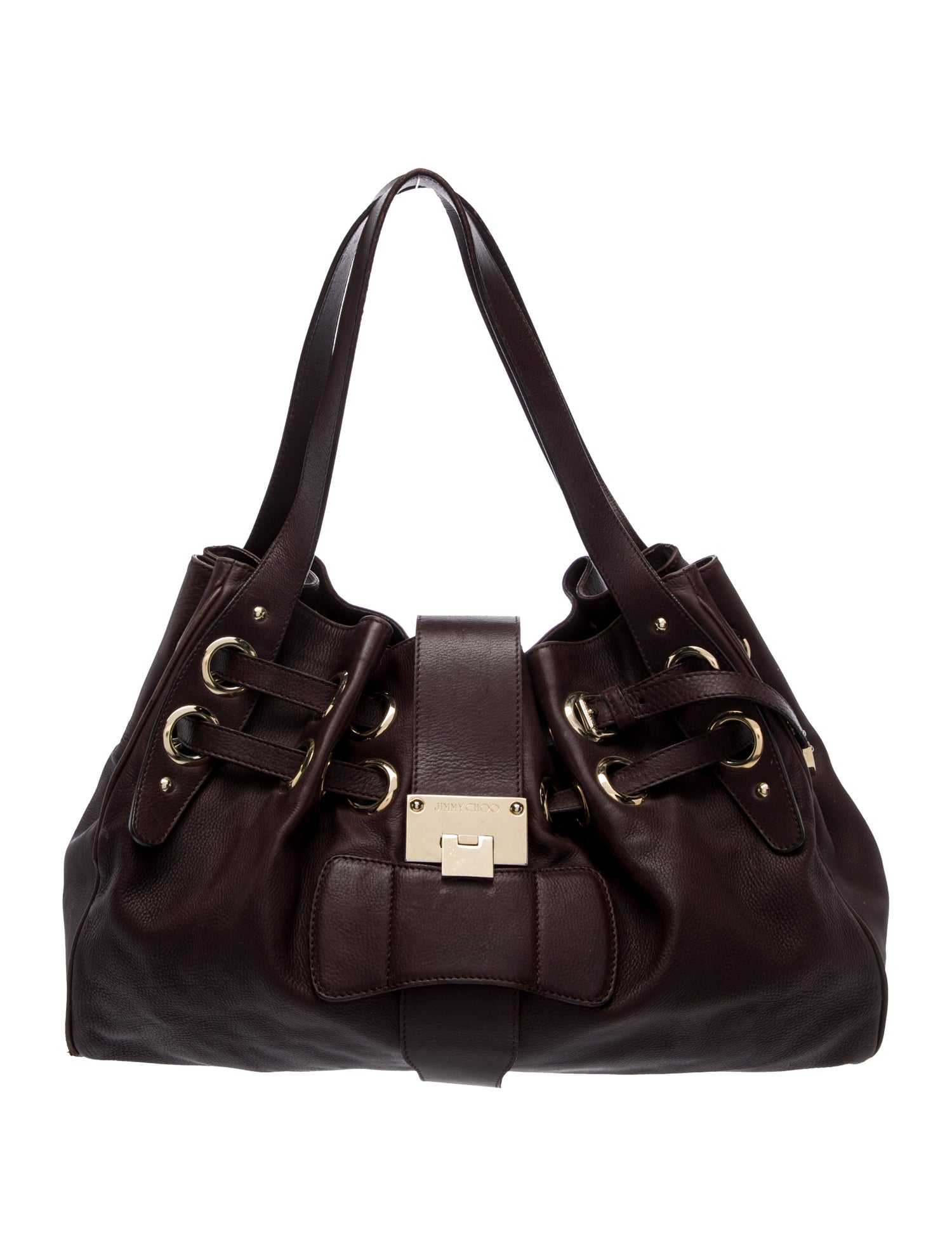 Jimmy Choo Leather Shoulder Bag